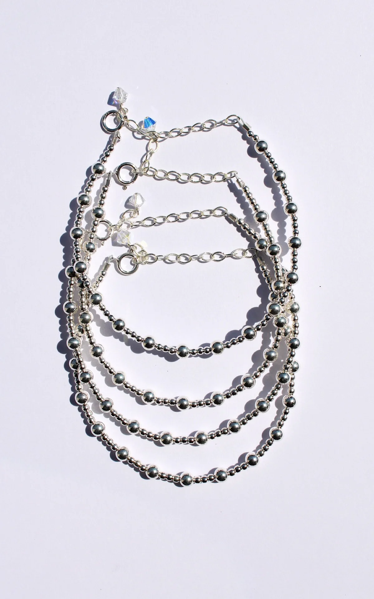 14k Gold Filled/ Sterling Silver Angelina Bracelet - Image 2