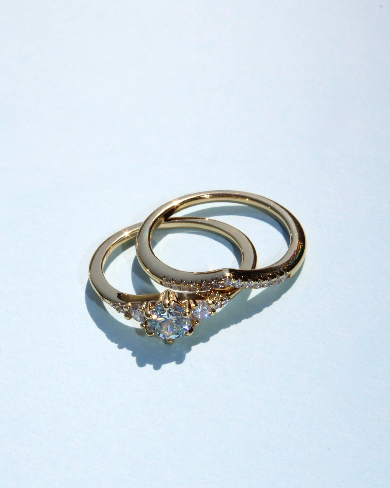 Aquamarine Ring Set - Image 2