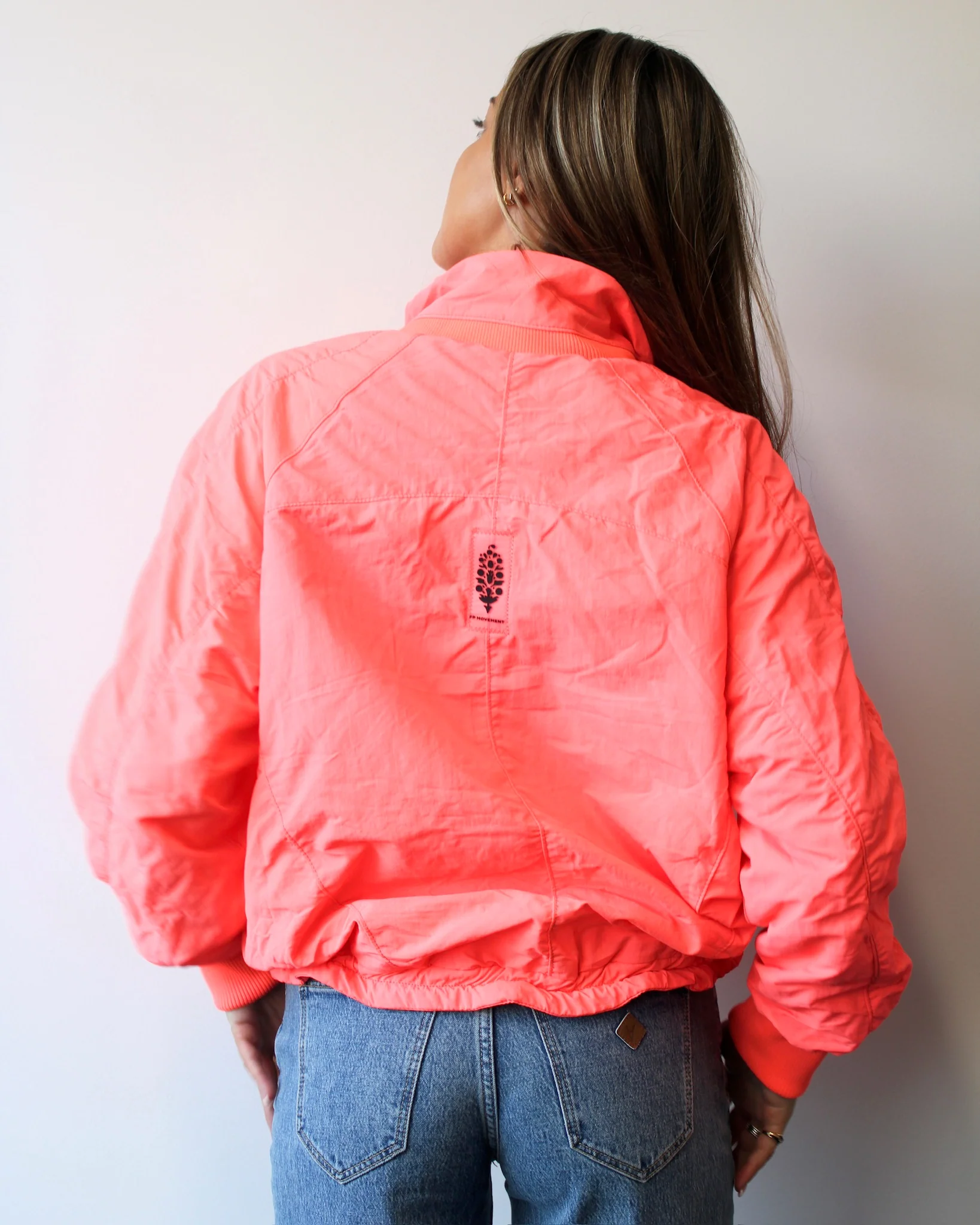 Neon Coral Jacket - Image 3