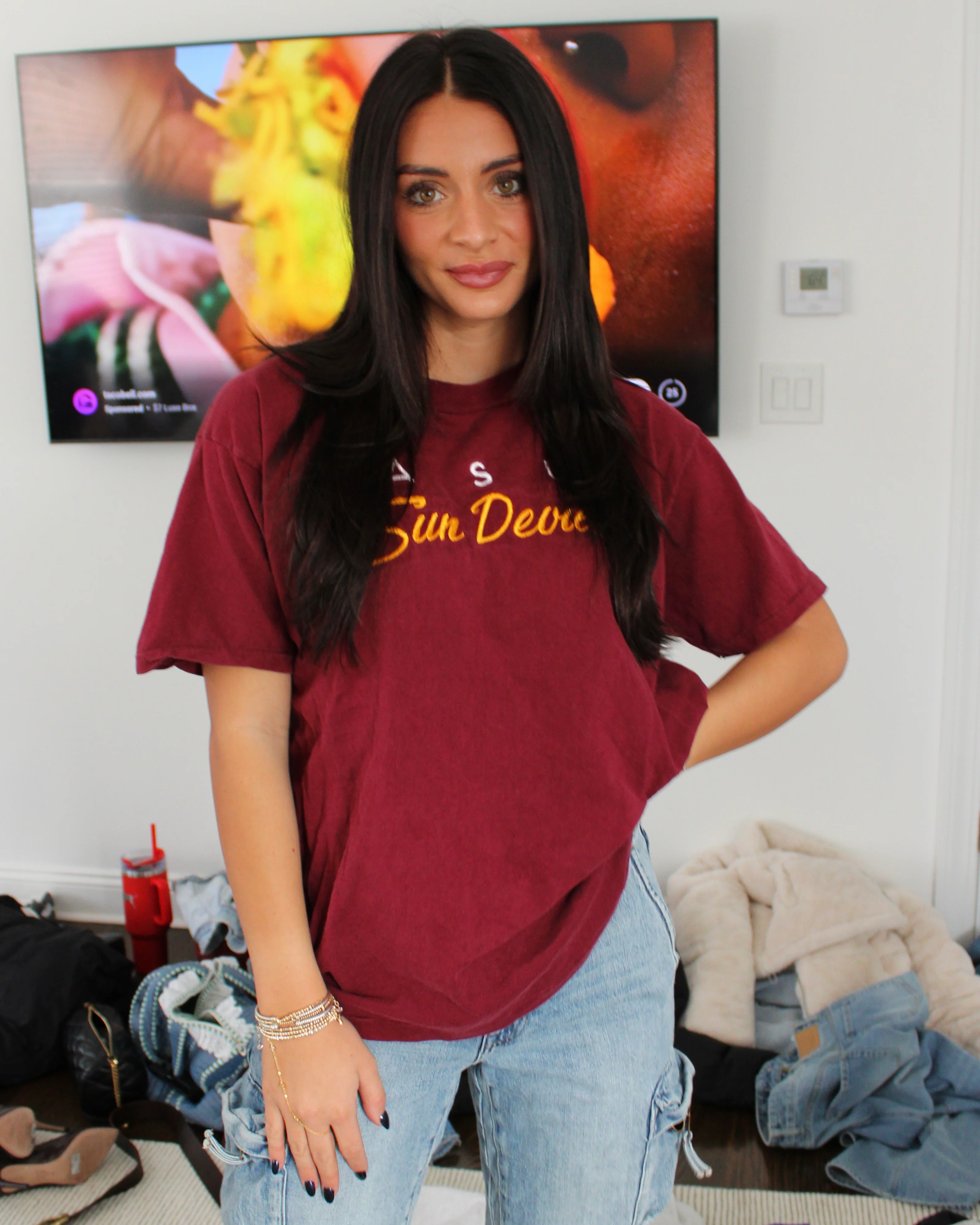 Evi11 Twin Vintage - Sun Devils Tee - Image 3