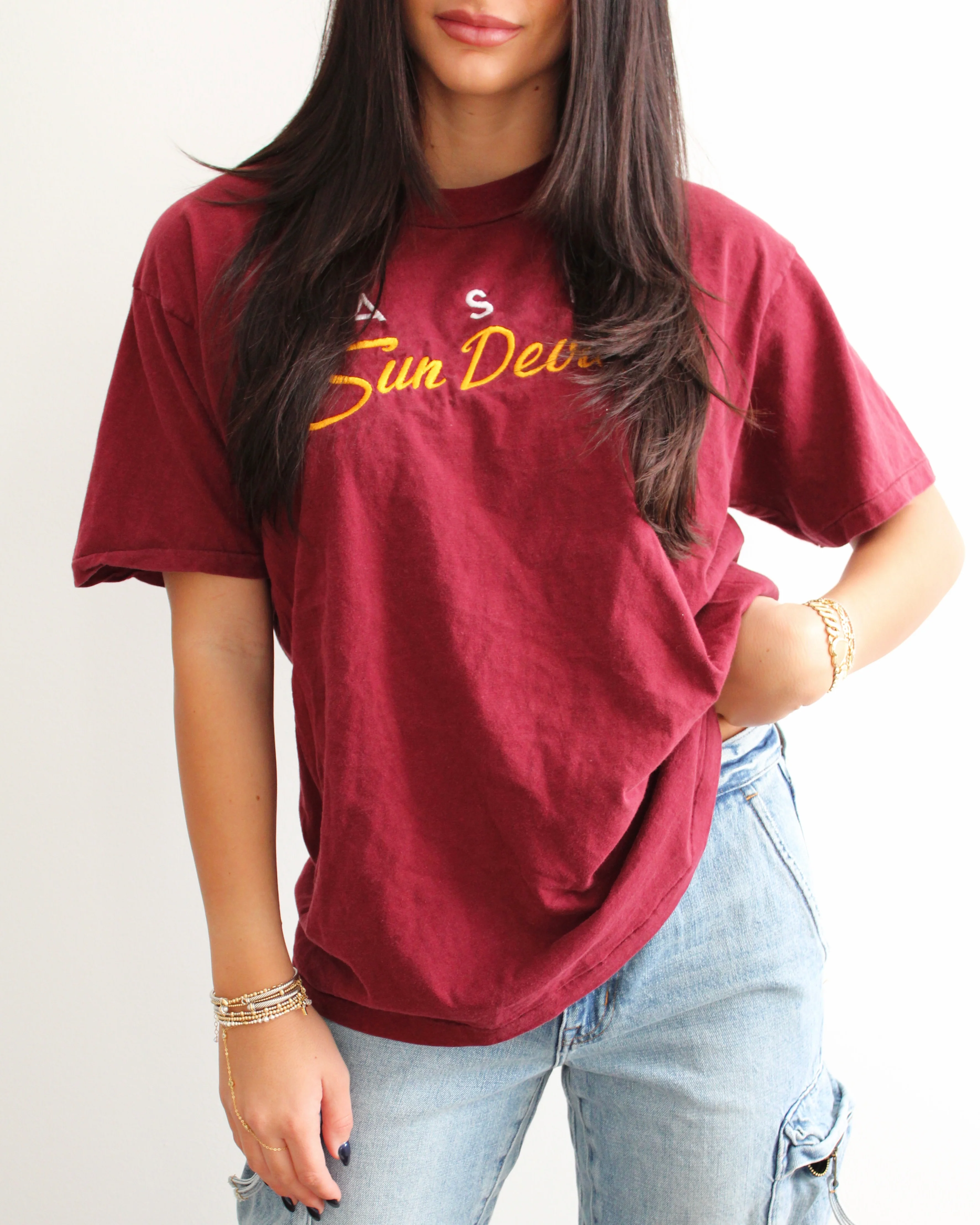 Evi11 Twin Vintage - Sun Devils Tee - Image 4