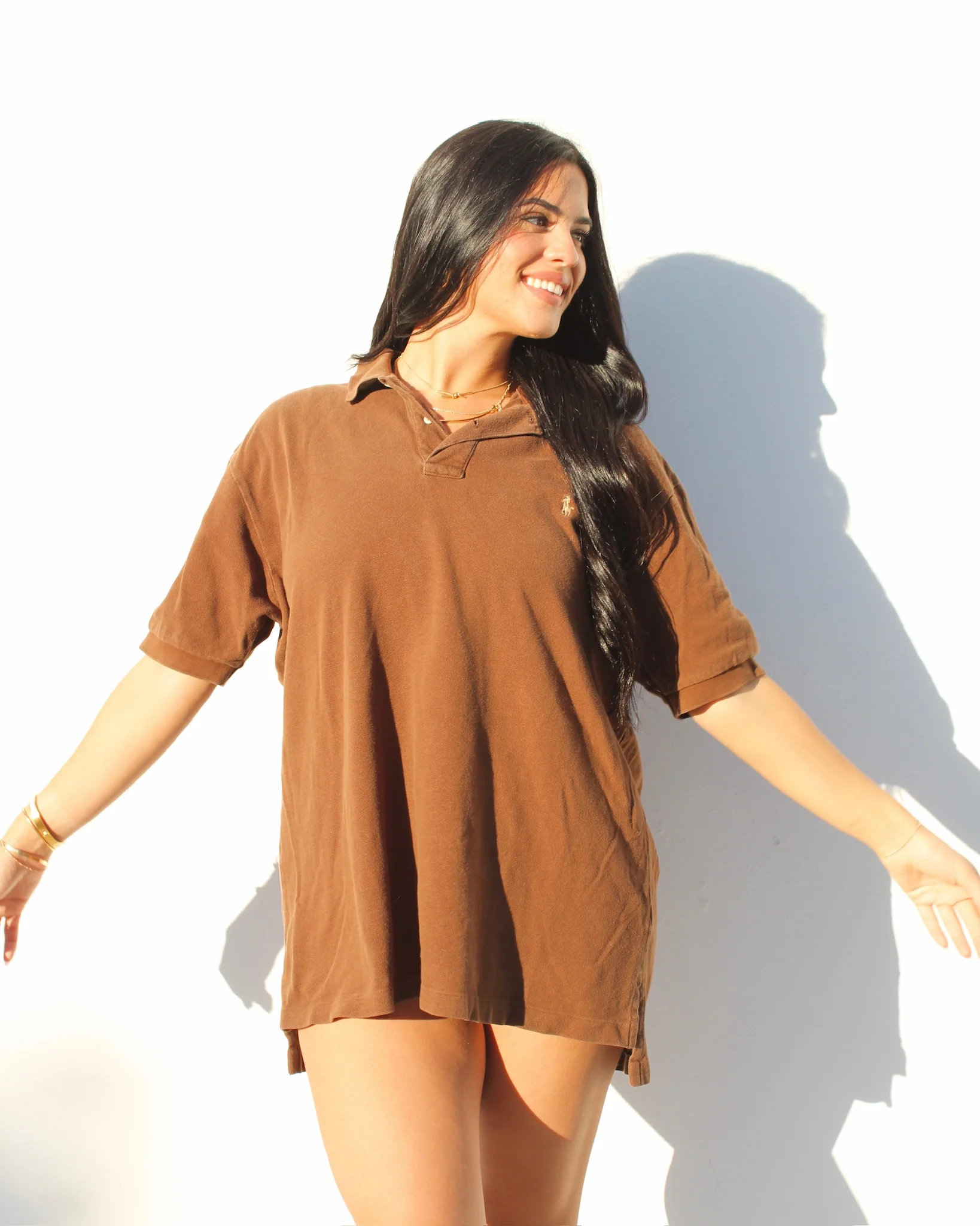 Evi11 Twin Vintage Chocolate Polo - Image 3
