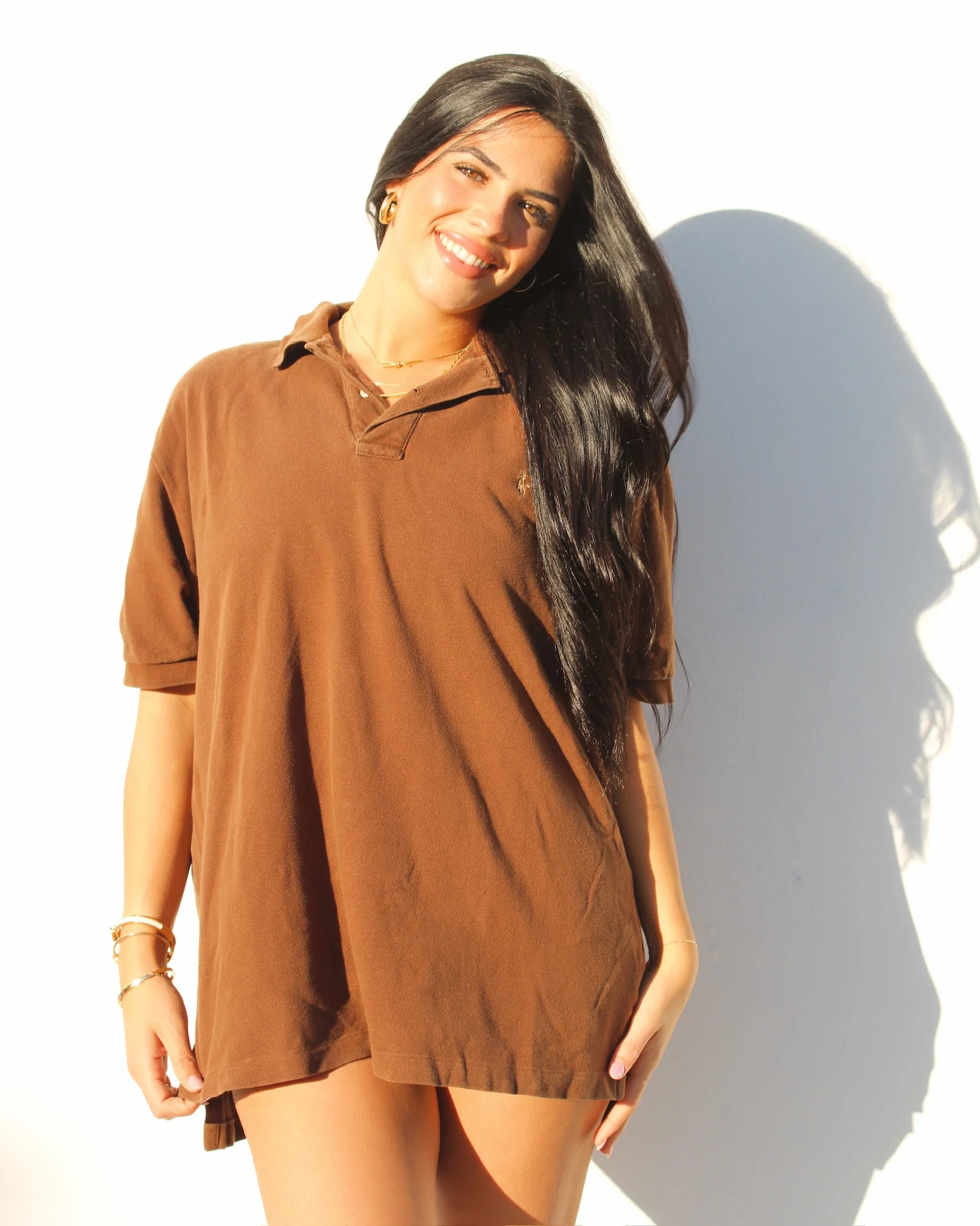 Evi11 Twin Vintage Chocolate Polo - Image 4