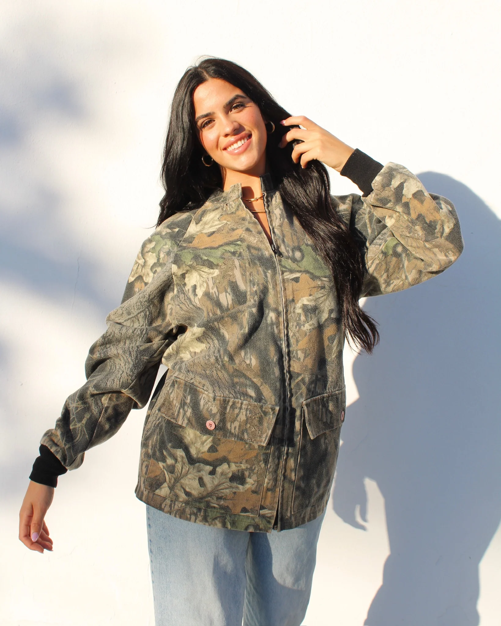 Evi11 Twin Vintage - Cinched Camo Jacket - Image 3