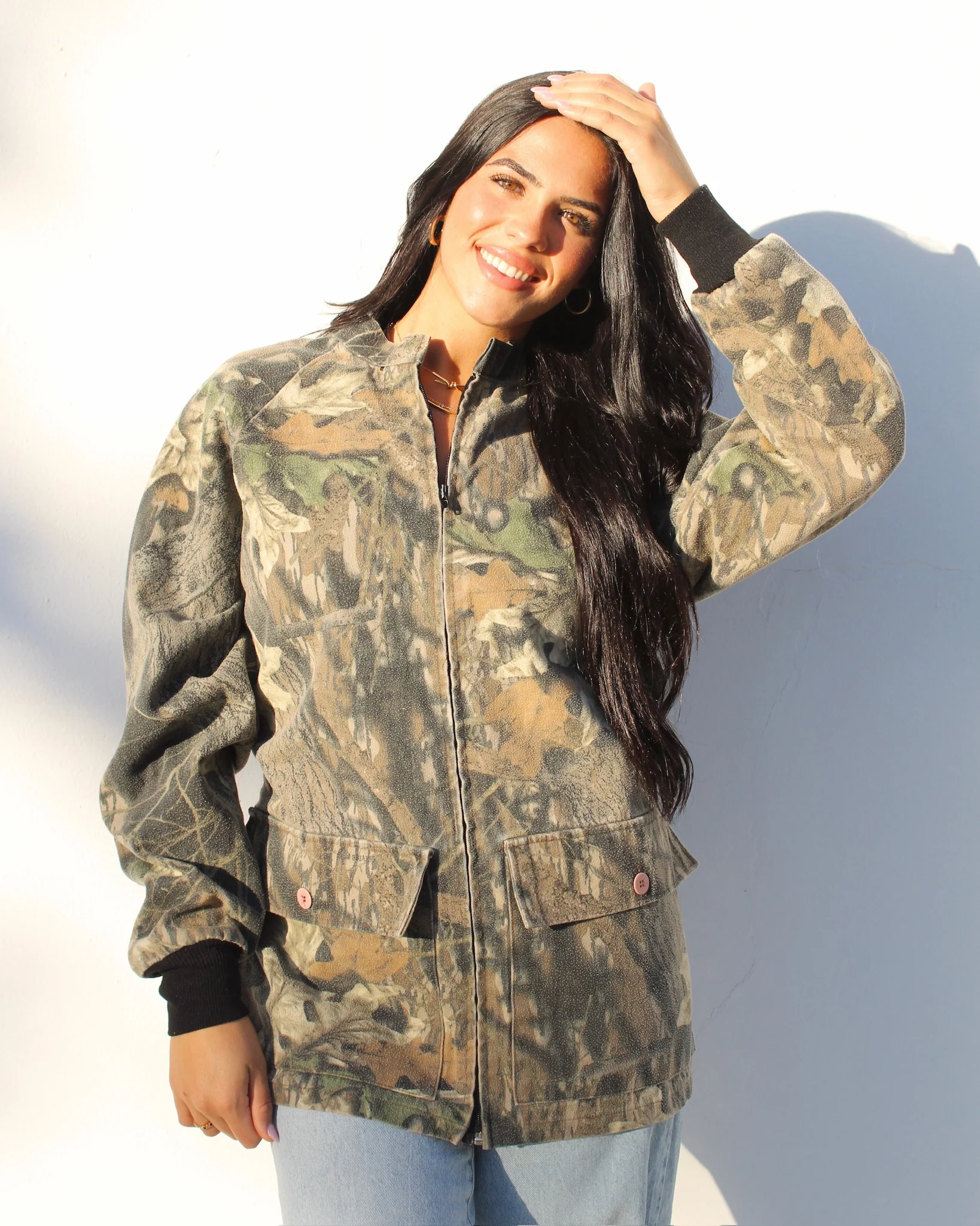 Evi11 Twin Vintage - Cinched Camo Jacket - Image 5