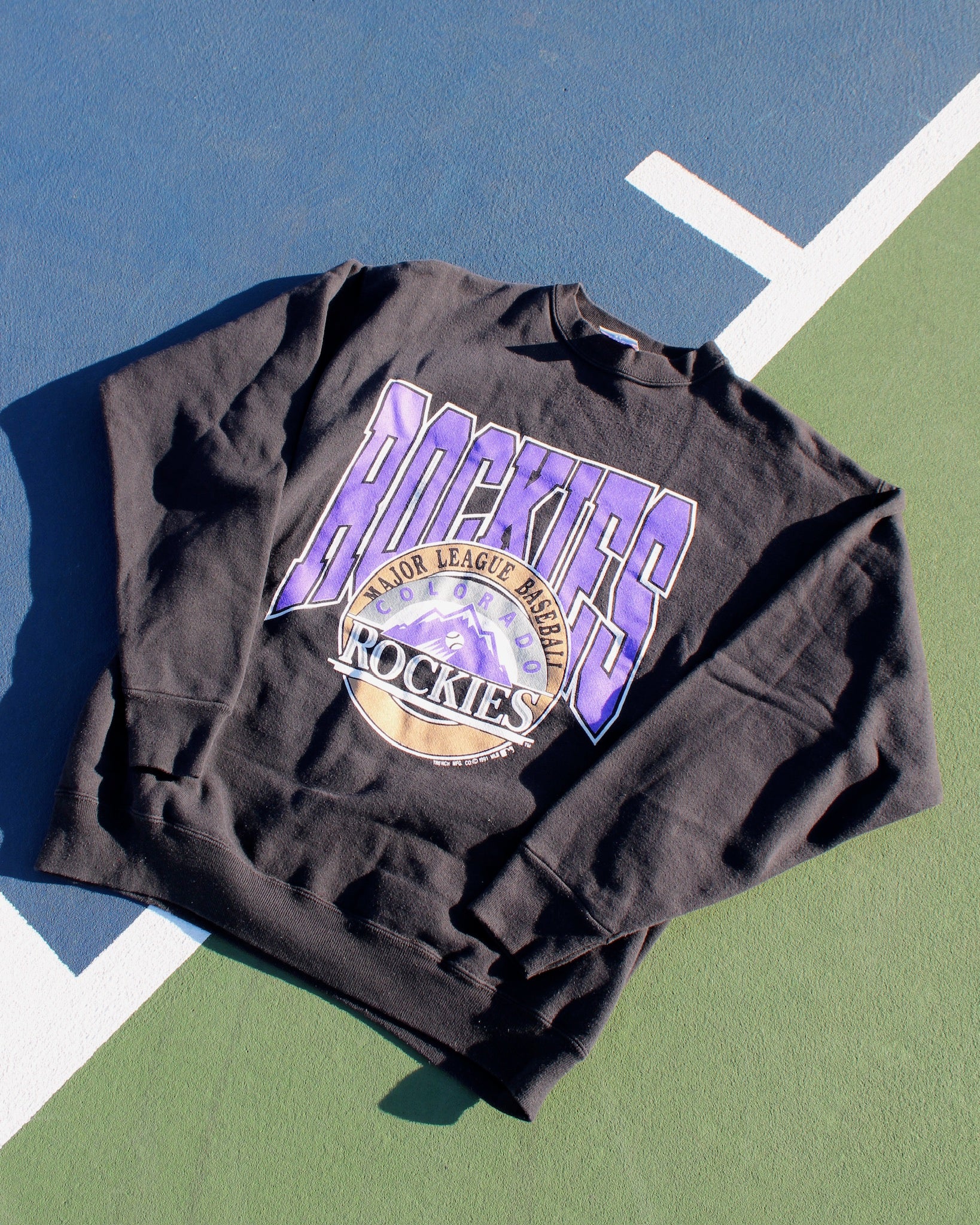 Evi11 Twin Vintage - Rockies Crewneck - Image 2