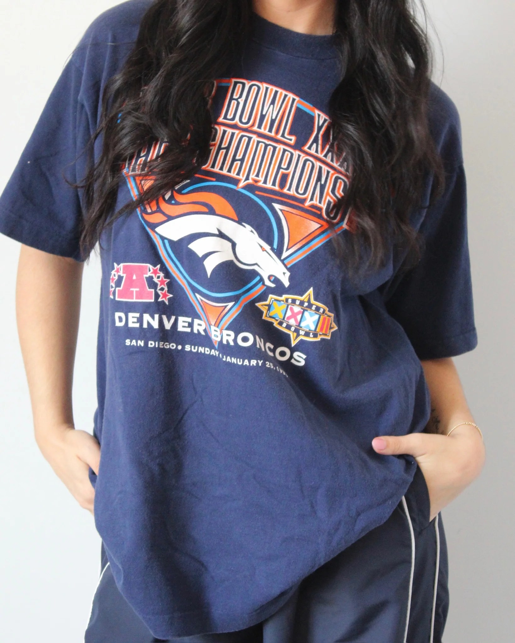 Evi11 Twin Vintage Tee - Broncos - Image 2