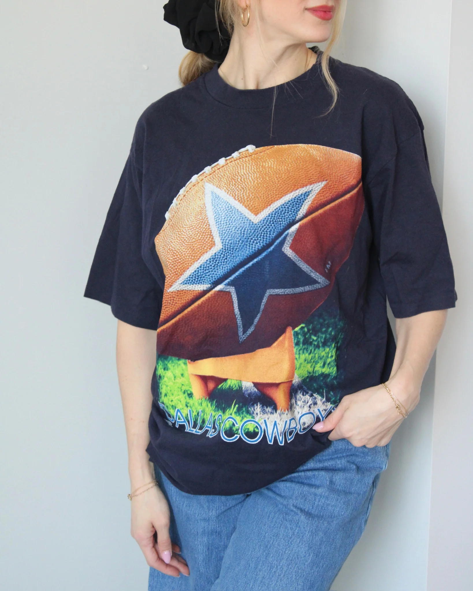 Evi11 Twin Vintage Tee - Dallas Football - Image 2