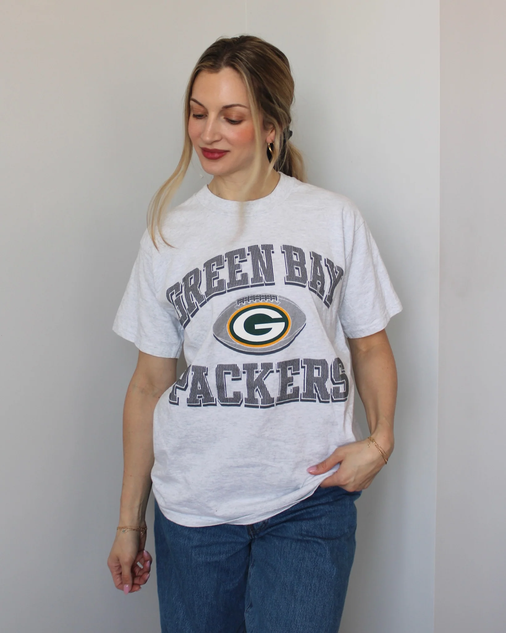 Evi11 Twin Vintage Tee - Green Bay - Image 2