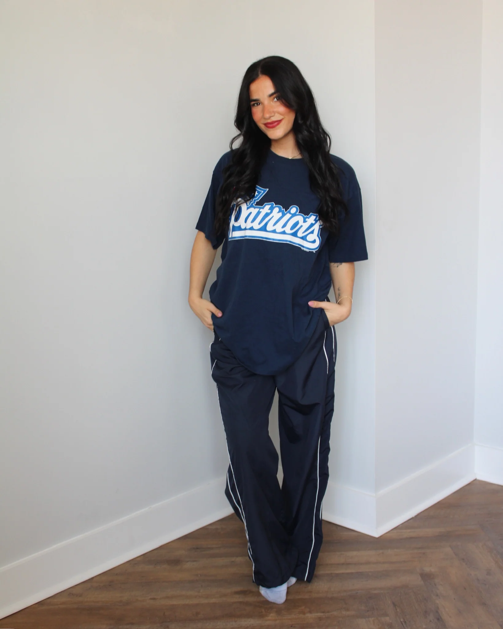 Evi11 Twin Vintage Tee - Patriots - Image 2