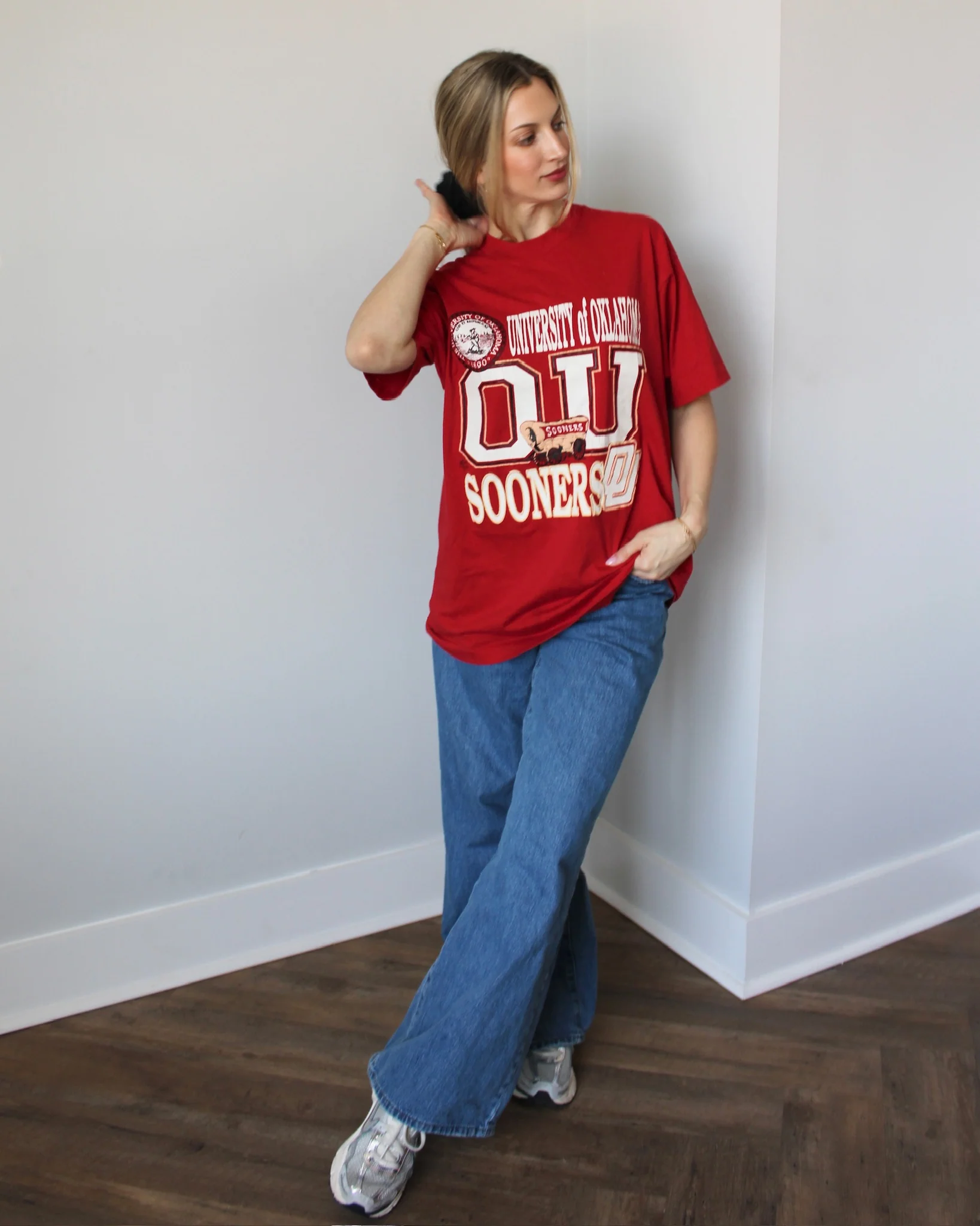 Evi11 Twin Vintage Tee - Sooners - Image 2
