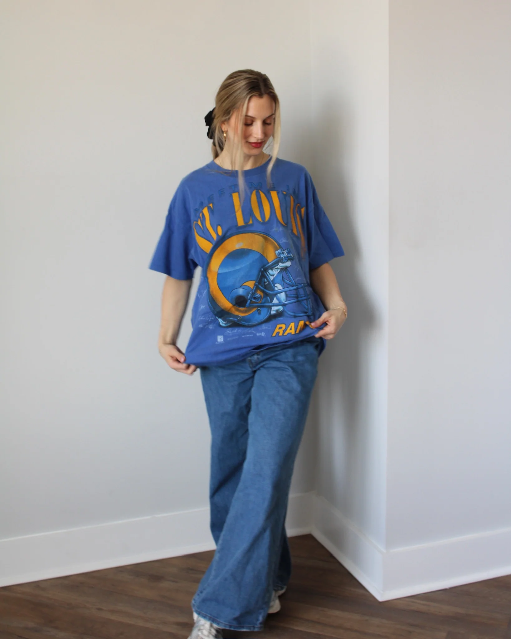 Evi11 Twin Vintage Tee - St. Louis Rams - Image 2