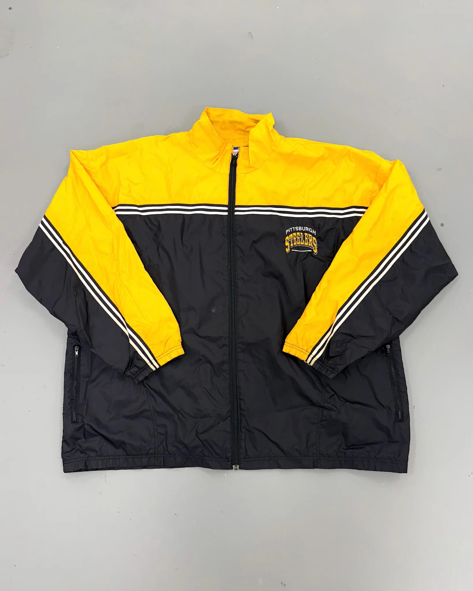 EVI11 TWIN VINTAGE WINDBREAKER-STEELERS - Image 2