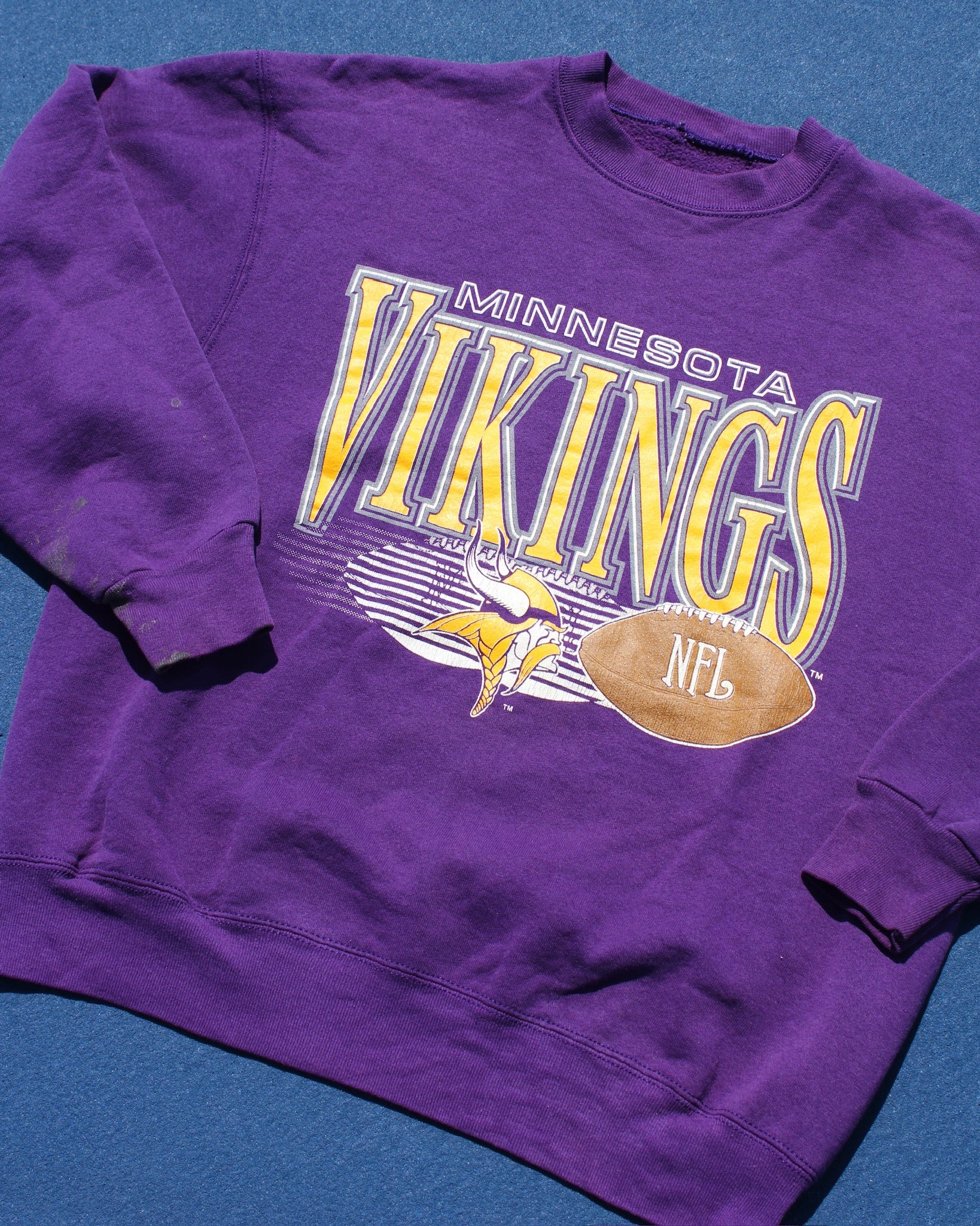Evi11 Twin Vintage - Vikings Crewneck