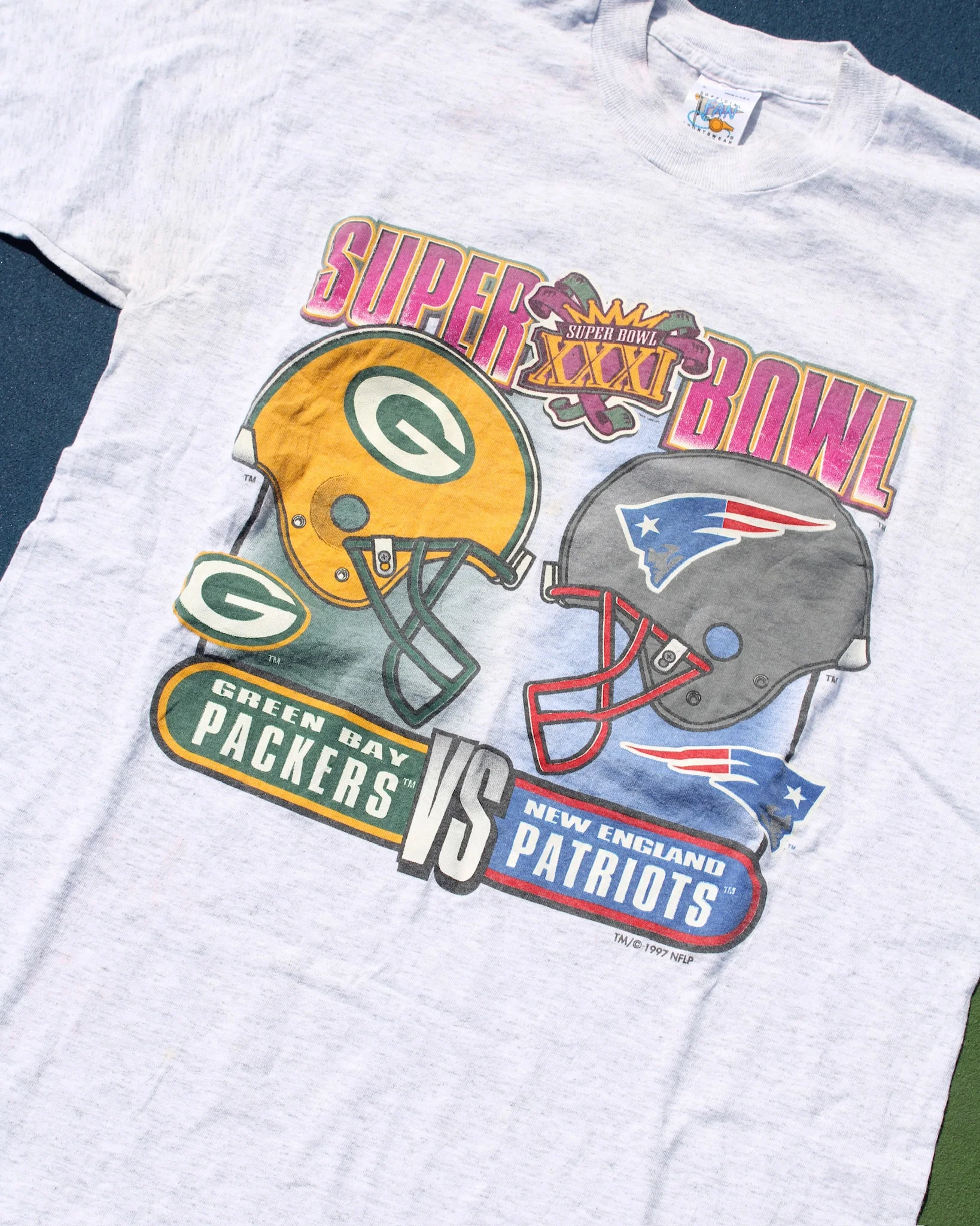 Evi11 Twin Vinage - GB x Patriots Tee - Image 2