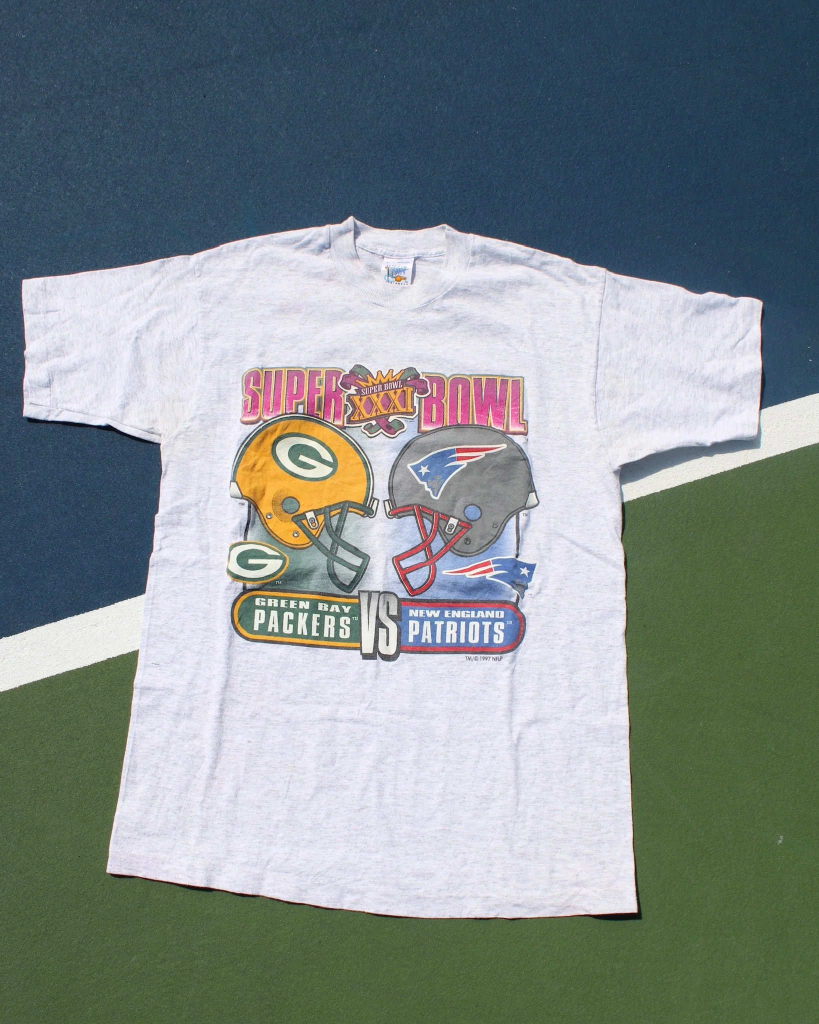 Evi11 Twin Vinage - GB x Patriots Tee - Image 3