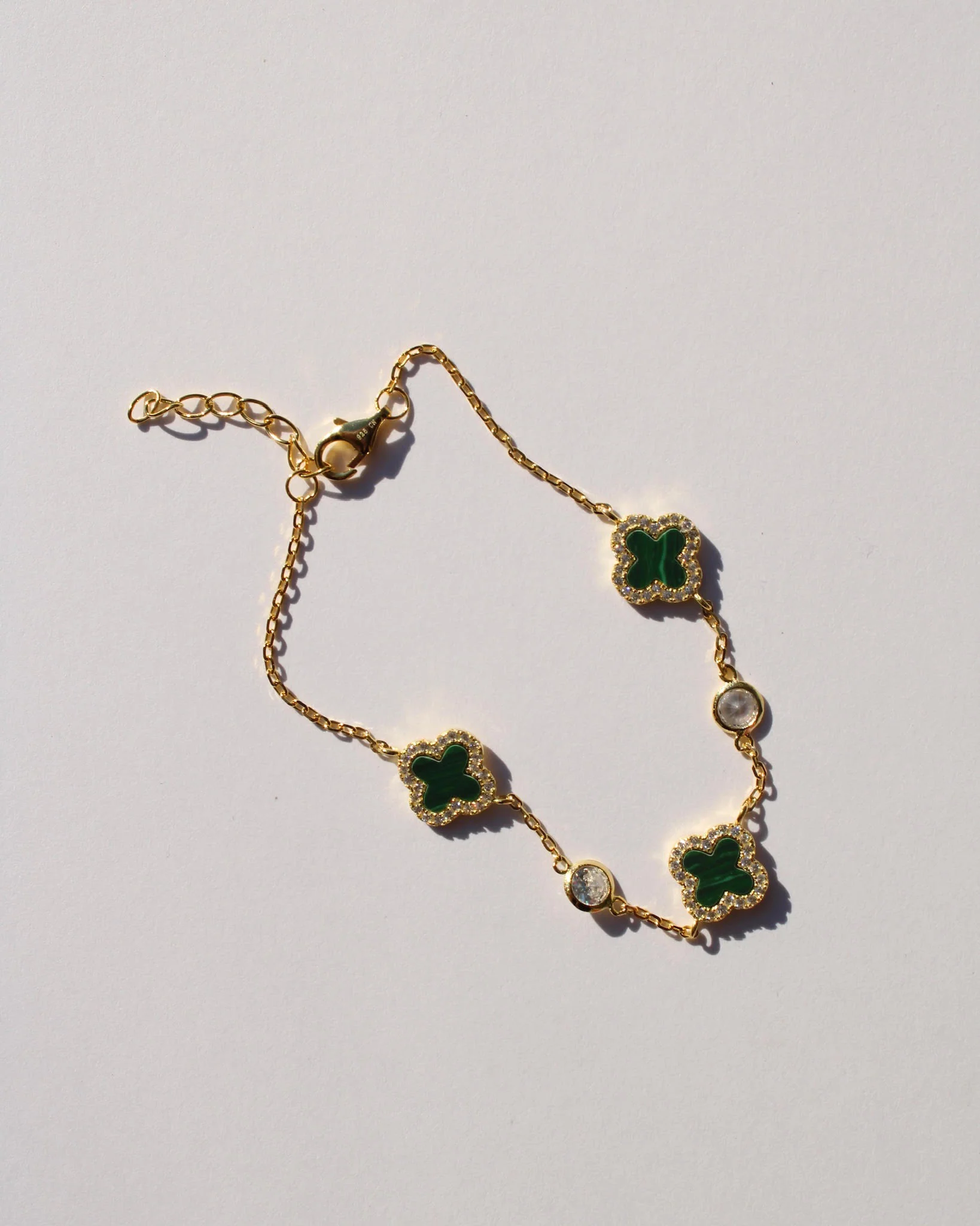 HB Diamond Clover Bracelet - Image 5