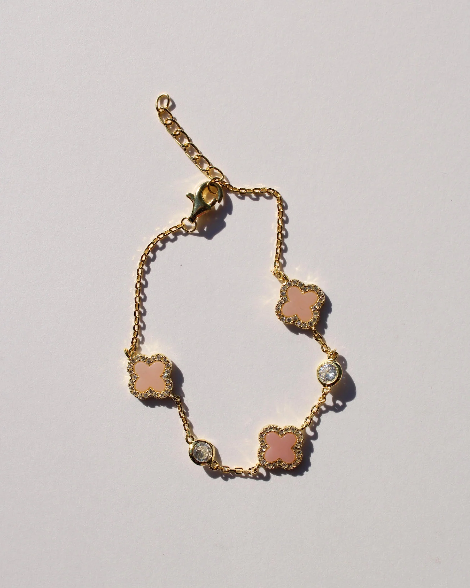 HB Diamond Clover Bracelet - Image 6