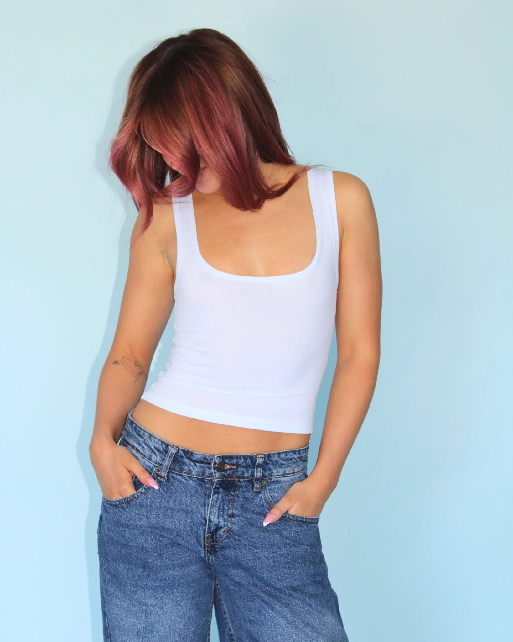 HZL Tank Top // Baby Blue