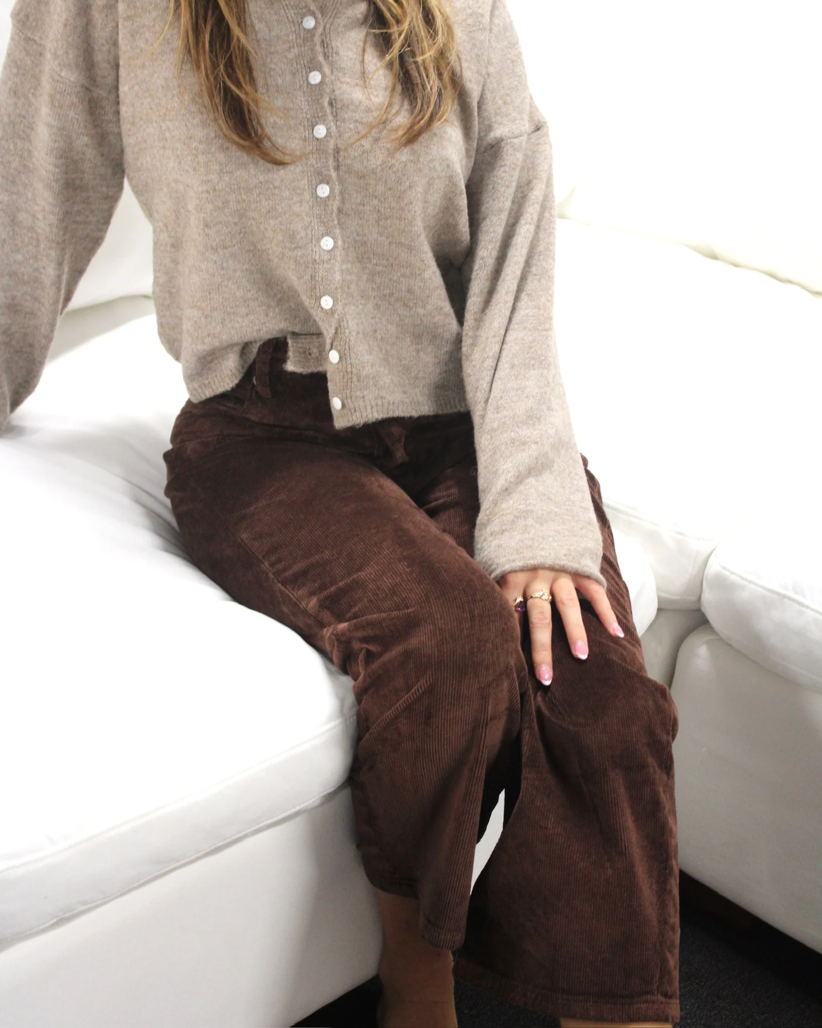 Shaved Chocolate Corduroy Pants - Image 2