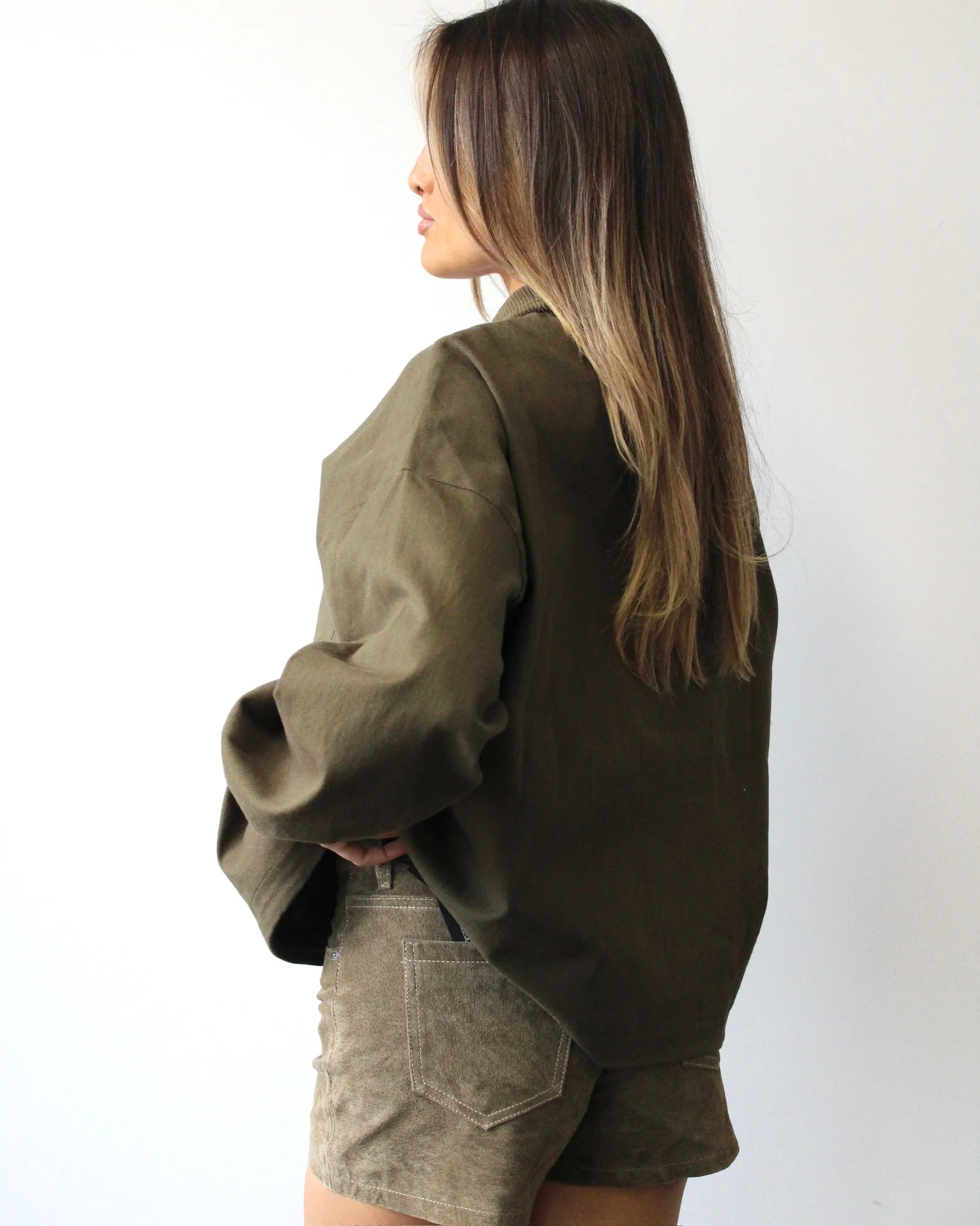 The Alexis Jacket // Olive - Image 4