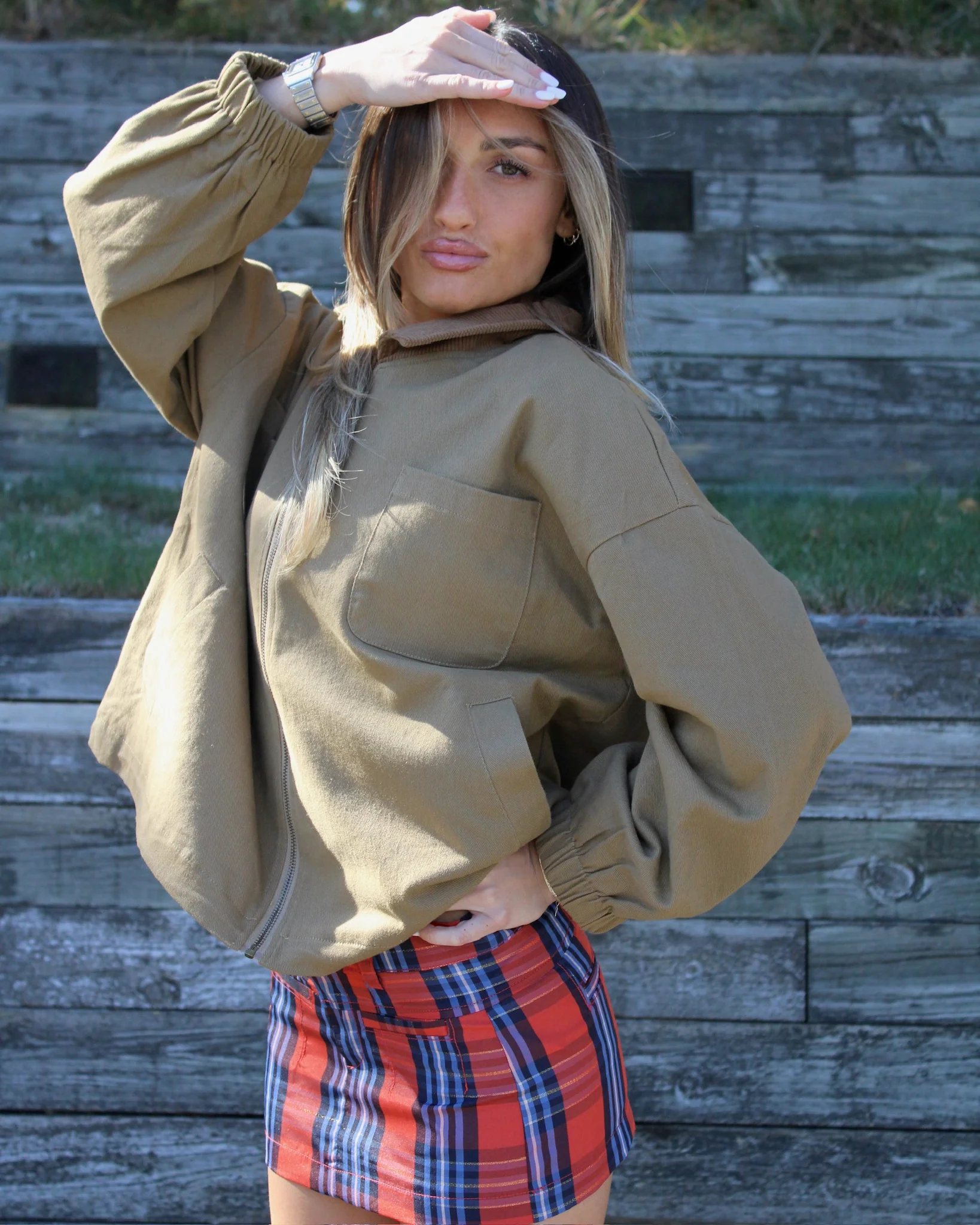The Alexis Jacket // Camel - Image 3