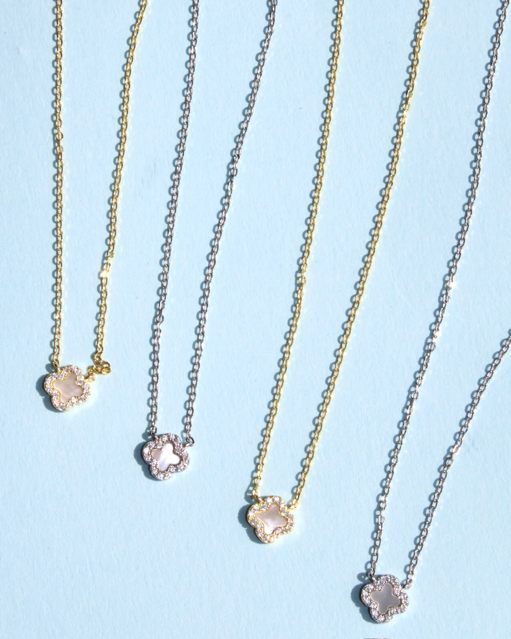The Alisson Clover Necklace - Image 2