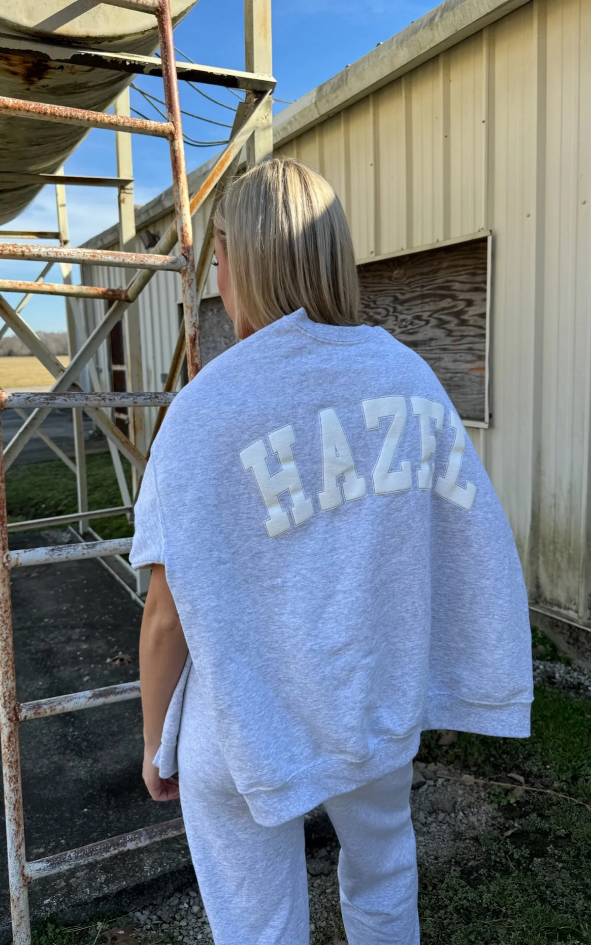 The Capri Crewneck // Grey - Image 5