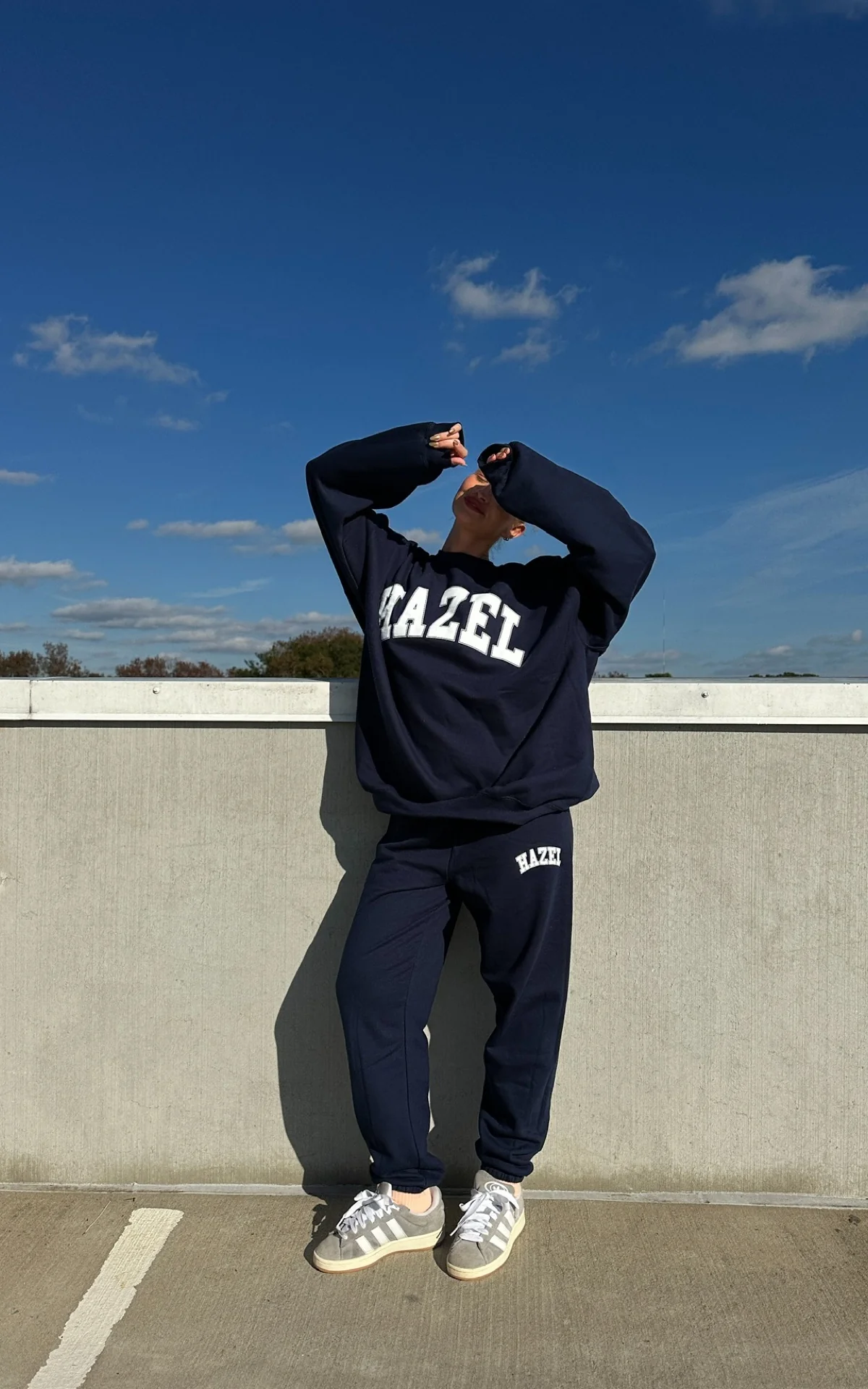 The Capri Crewneck // Navy - Image 4