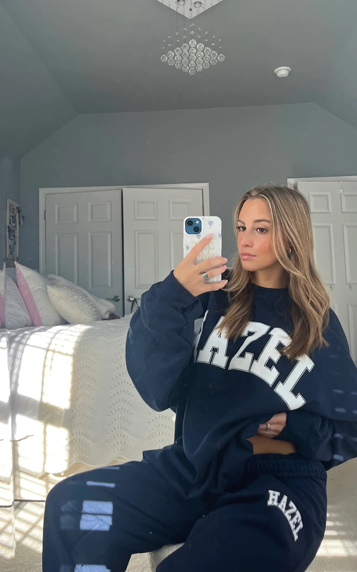 The Capri Sweatpants // Navy - Image 4