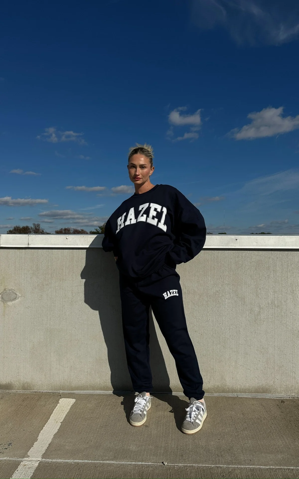 The Capri Sweatpants // Navy - Image 5