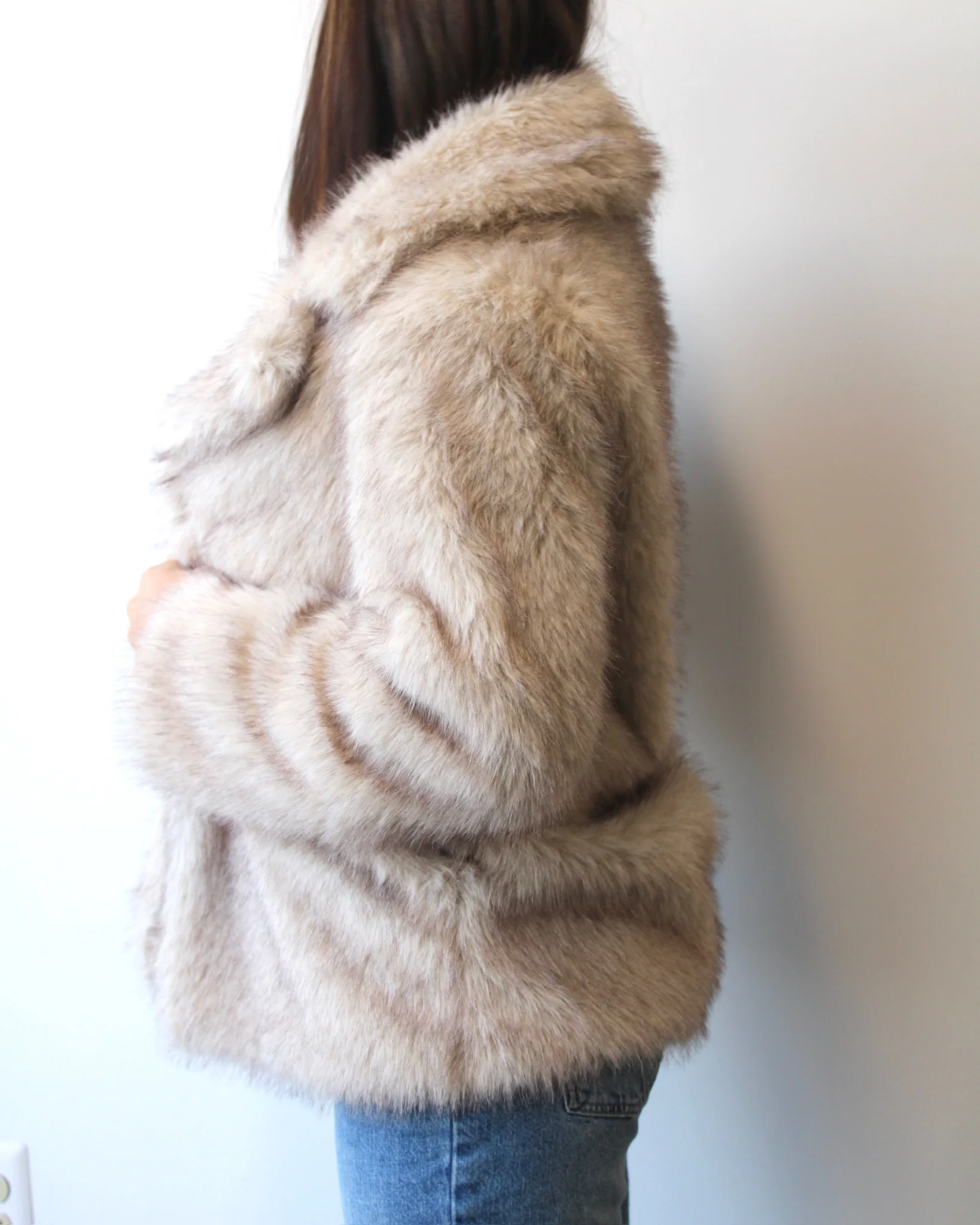 The Haley Fur Jacket - Image 2