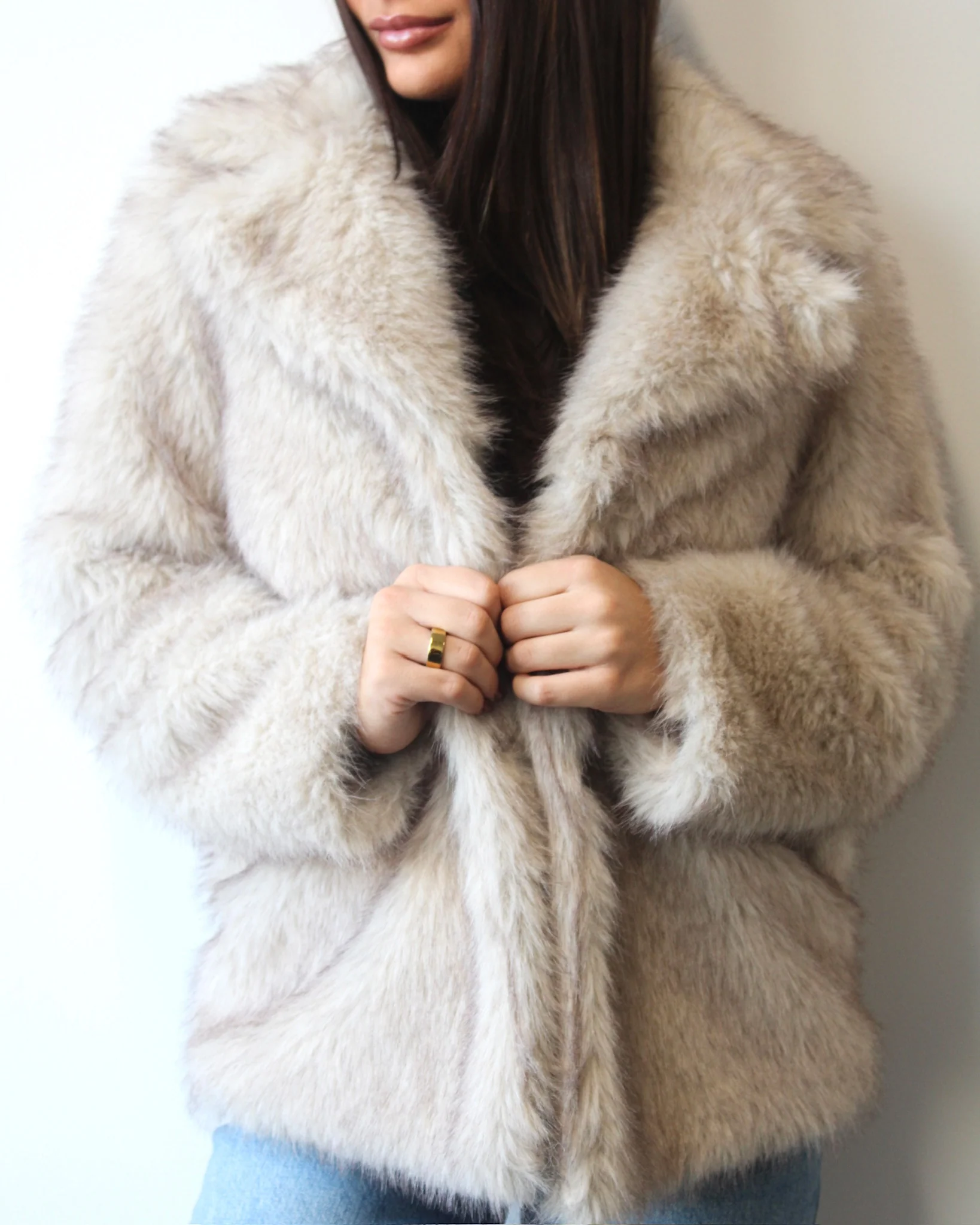 The Haley Fur Jacket - Image 4