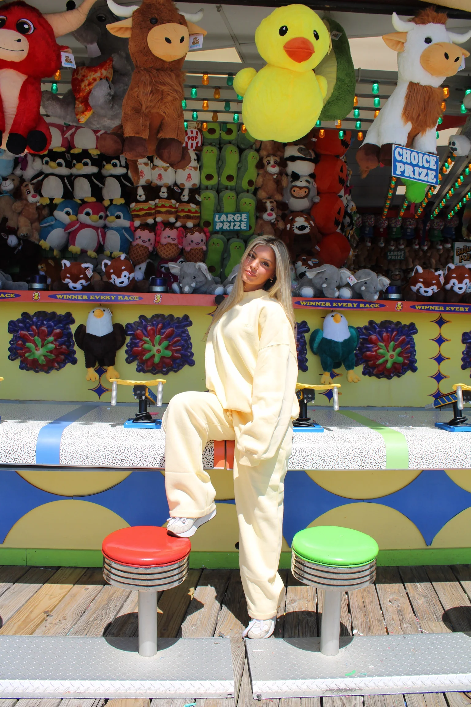 The HZL Banana Creme Sweatpants - Image 2