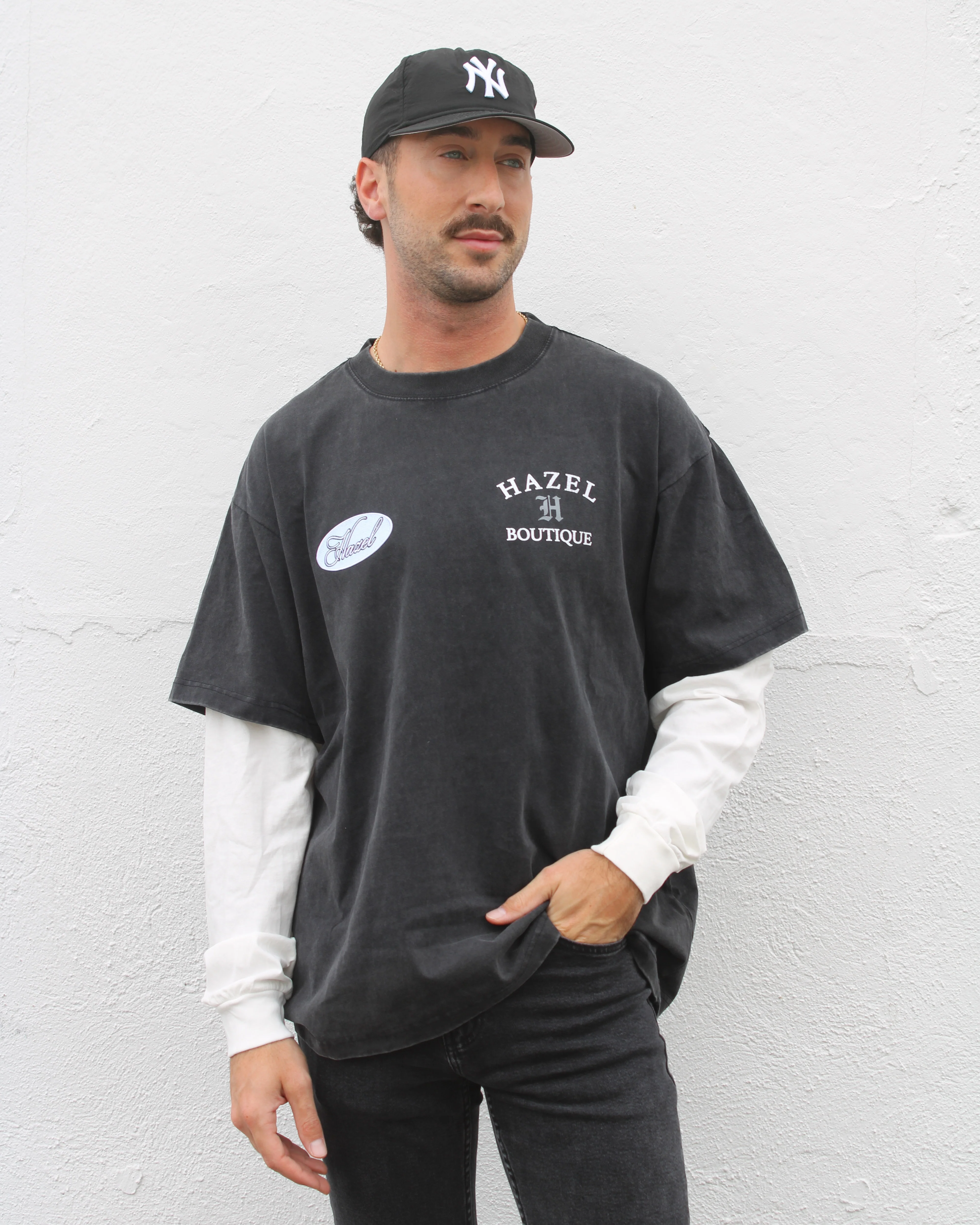 The HZL Jean Tee // Baby Blue - Image 2