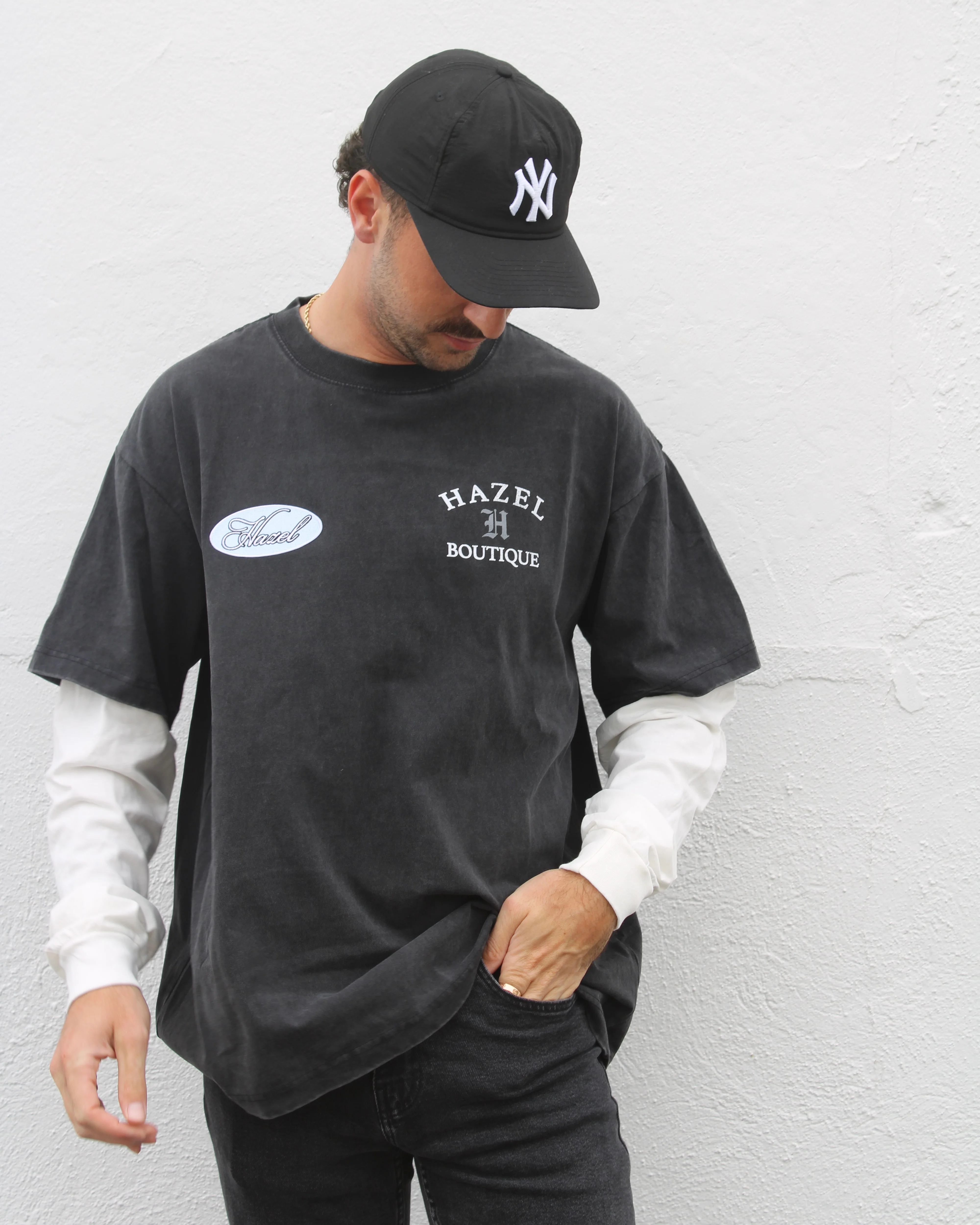 The HZL Jean Tee // Baby Blue - Image 3