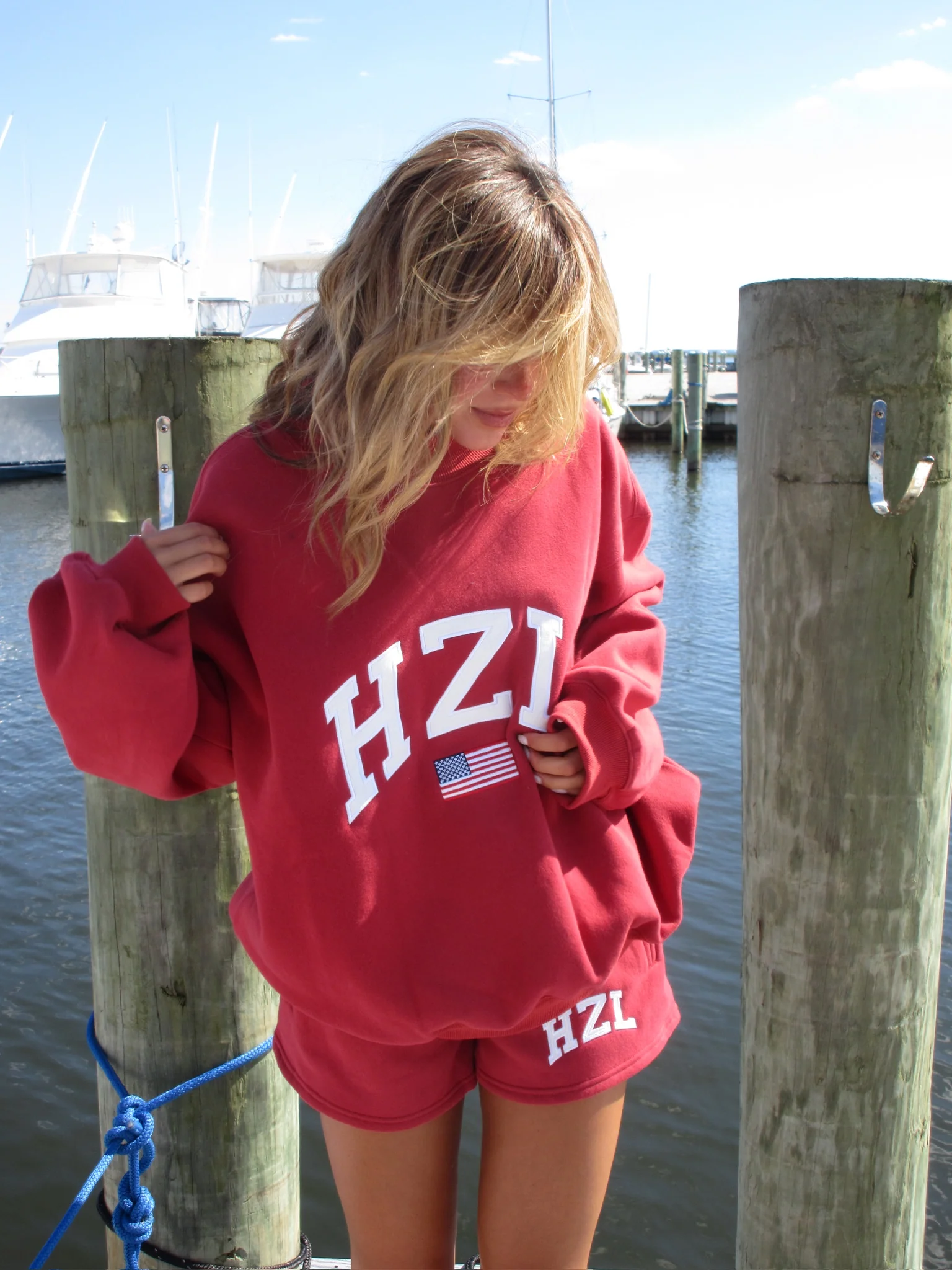 The HZL Miss America Shorts // Cherry - Image 3