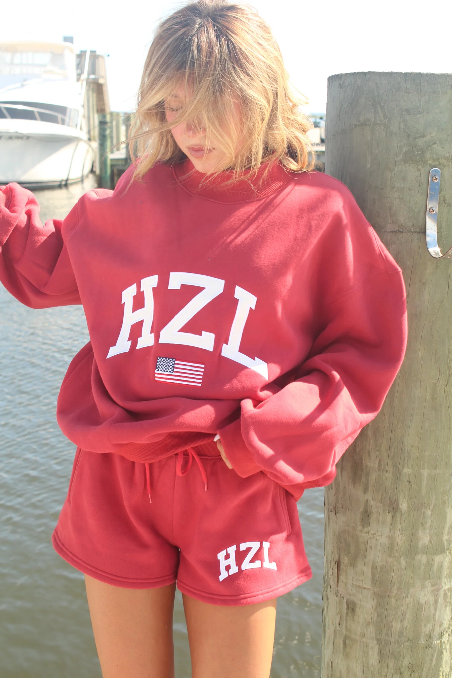 The HZL Miss America Shorts // Cherry - Image 4