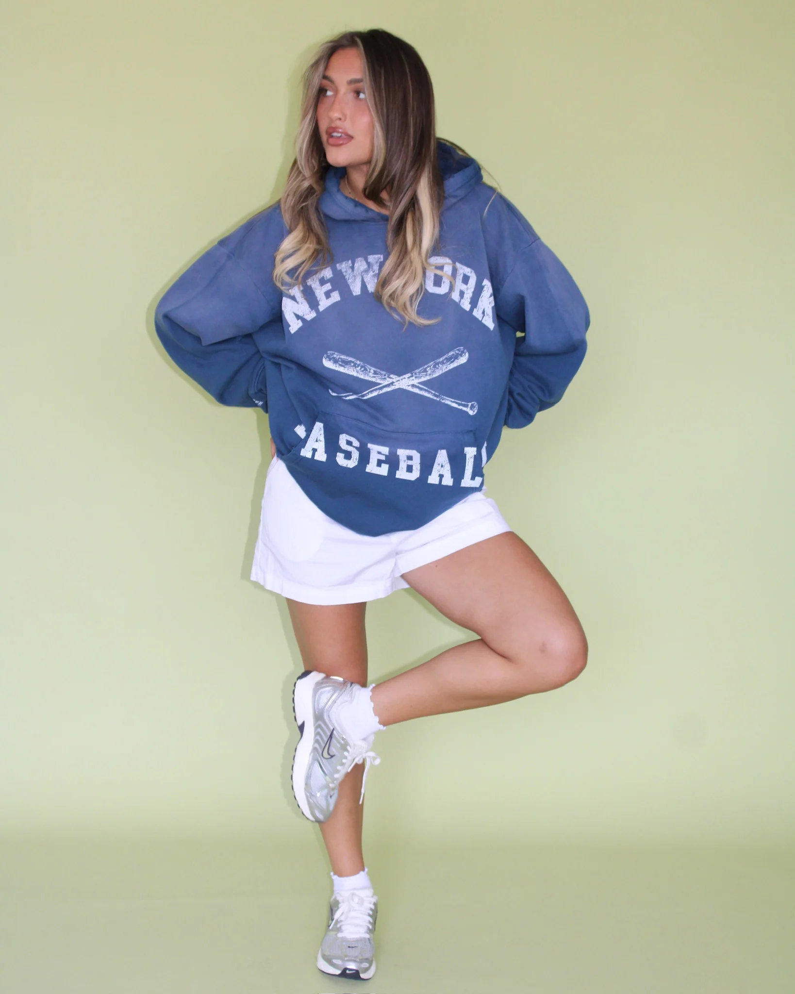 The HZL NY Baseball Hoodie - Image 2