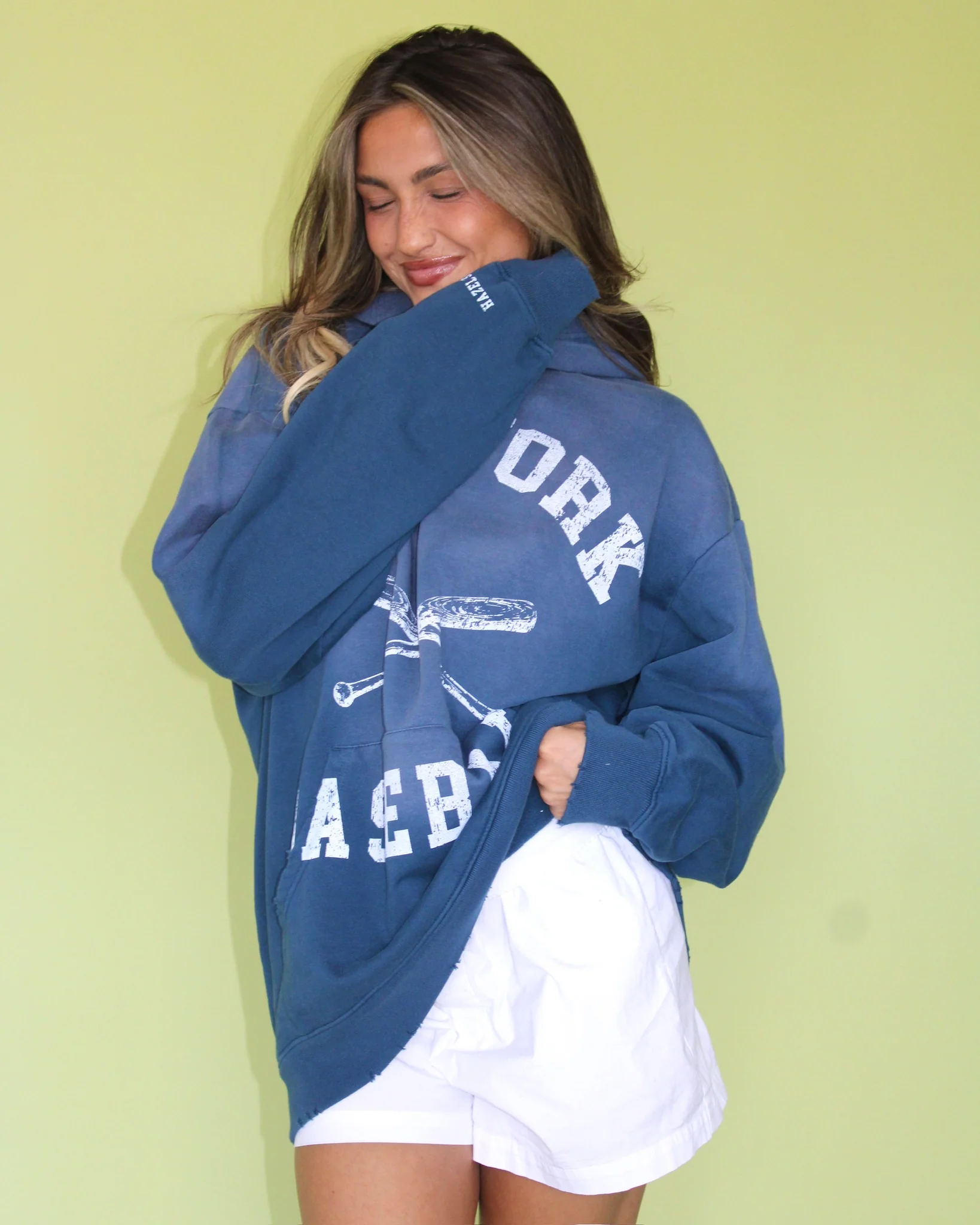 The HZL NY Baseball Hoodie - Image 3