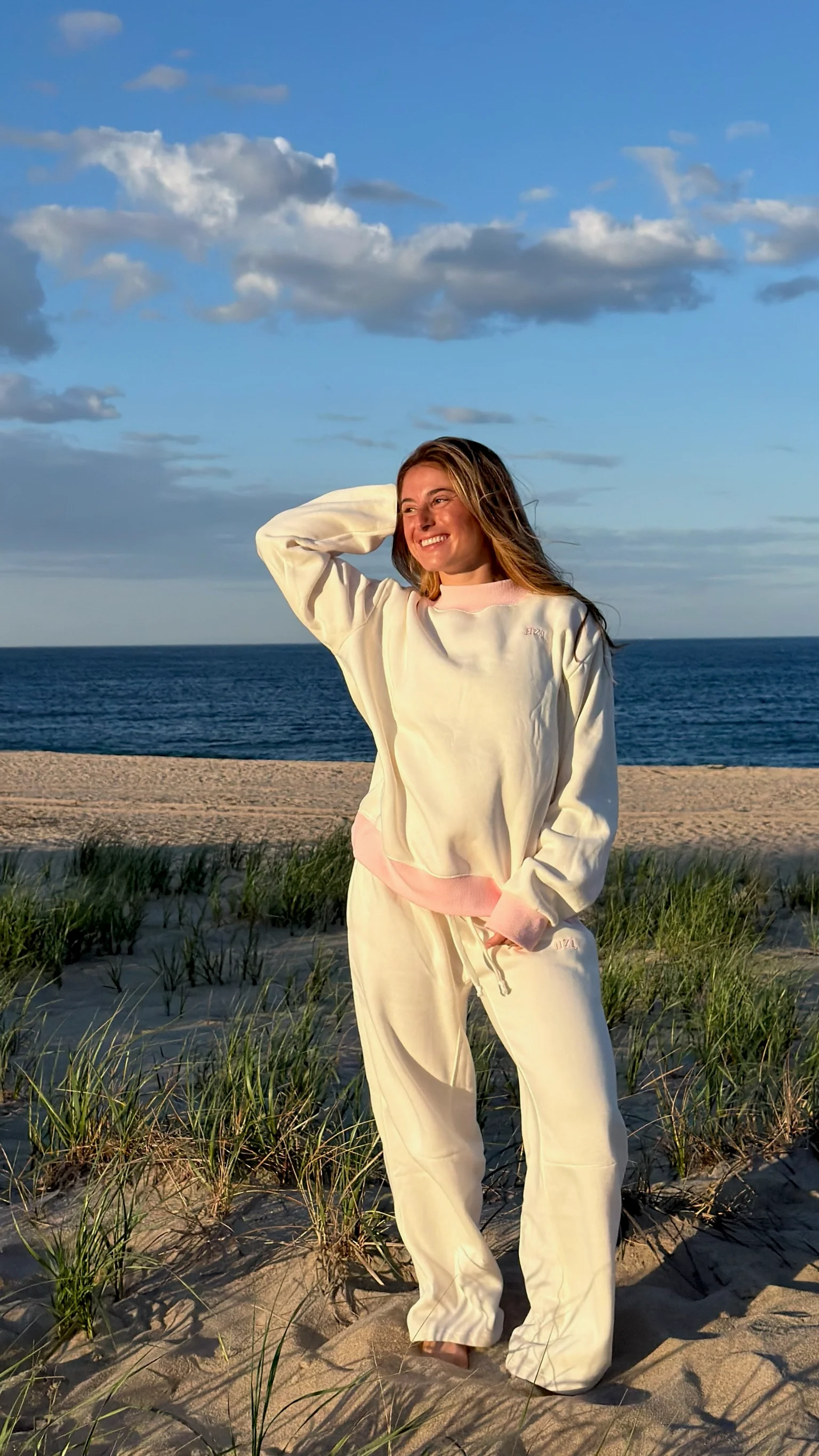 The HZL Summer Sorbet Barrel Pants // Grapefruit - Image 3