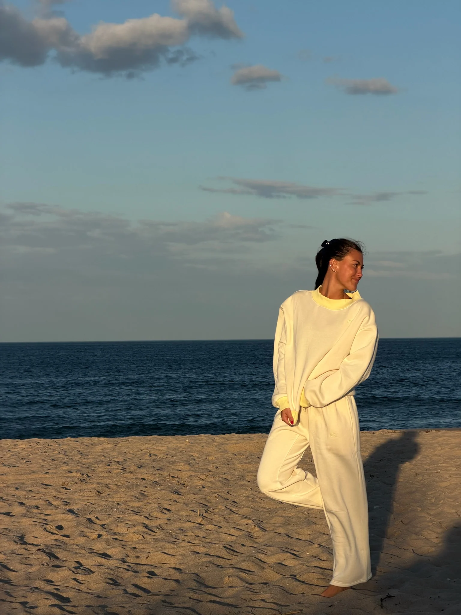 The HZL Summer Sorbet Barrel Pants // Lemon - Image 2