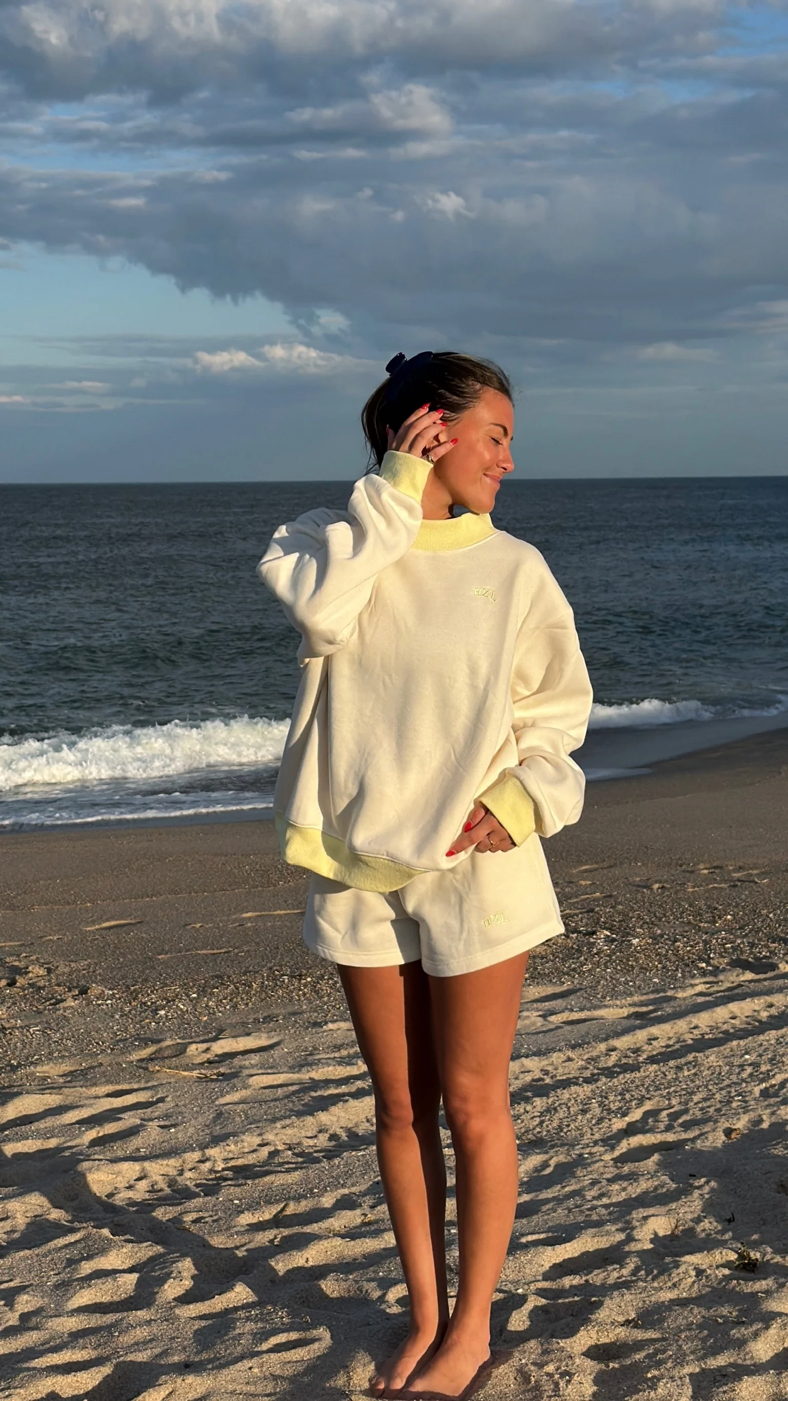 The HZL Summer Sorbet Shorts // Lemon