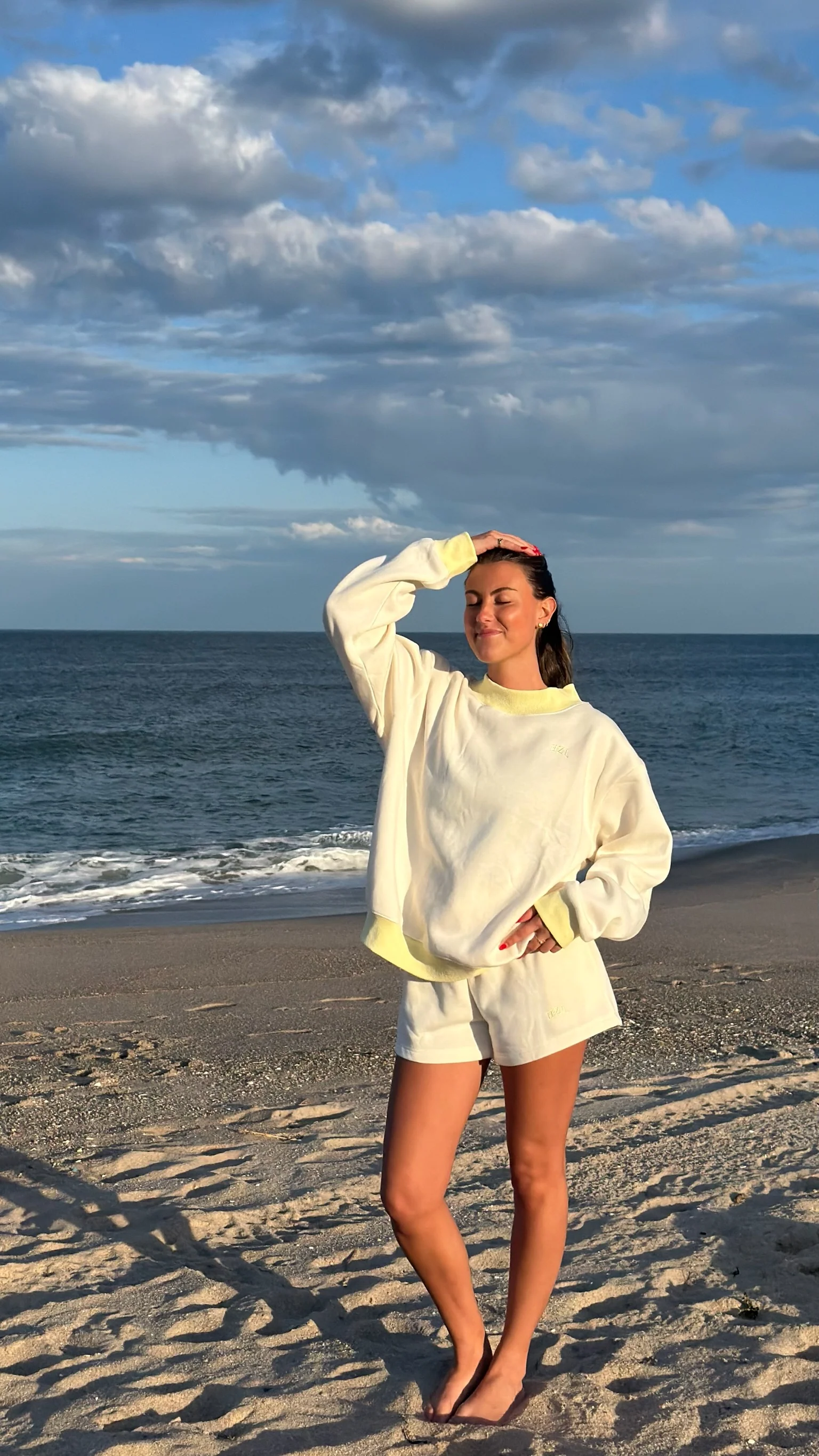 The HZL Summer Sorbet Shorts // Lemon - Image 2
