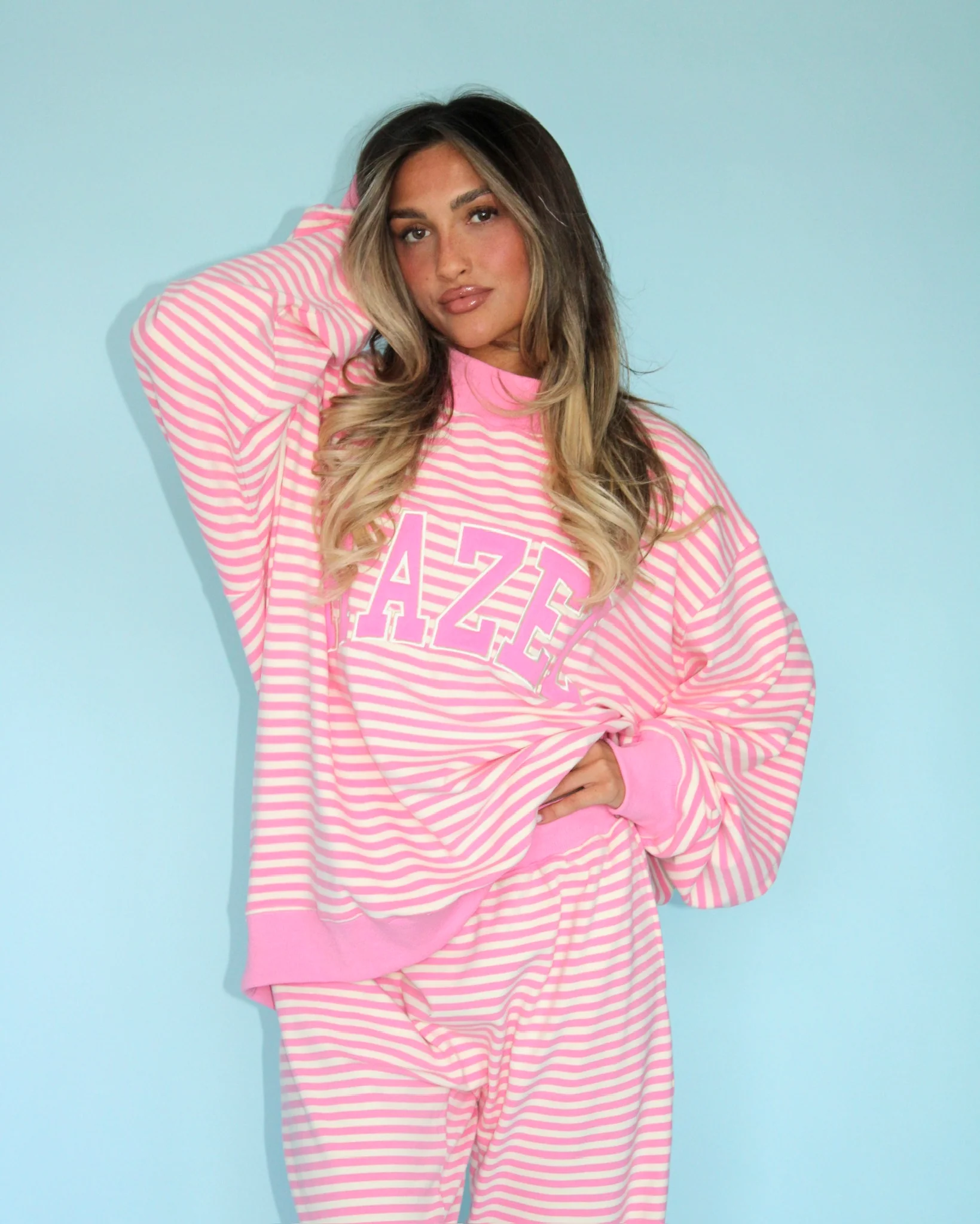 The HZL Sunday Brunch Mockneck // Strawberry Milk - Image 3