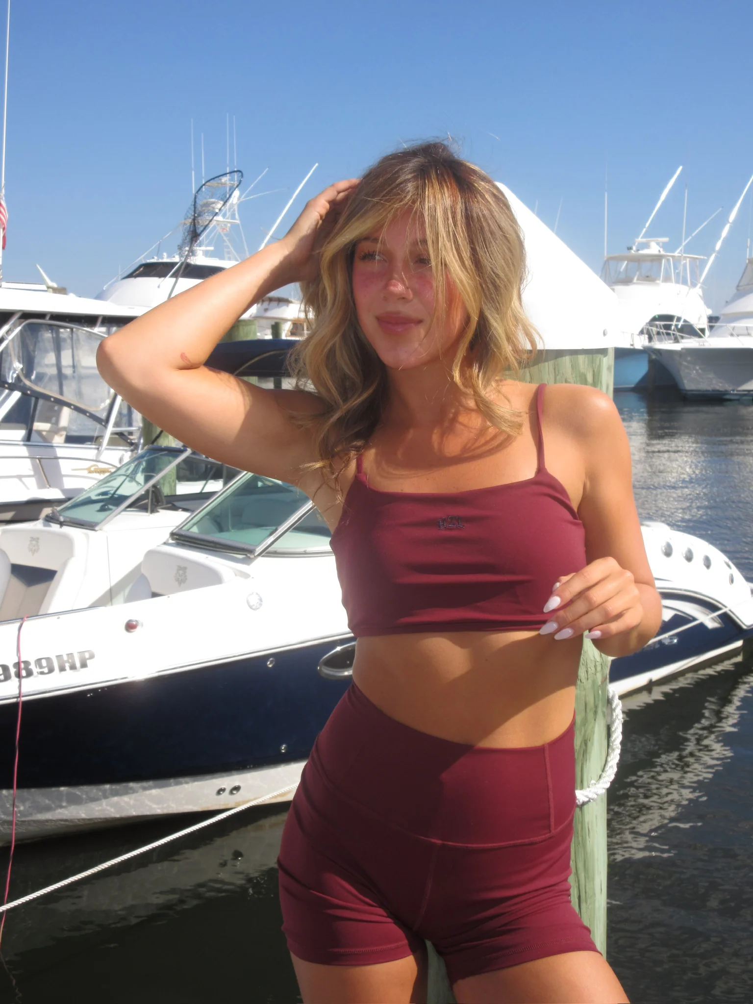 The HZL Tyler Short // Maroon - Image 2