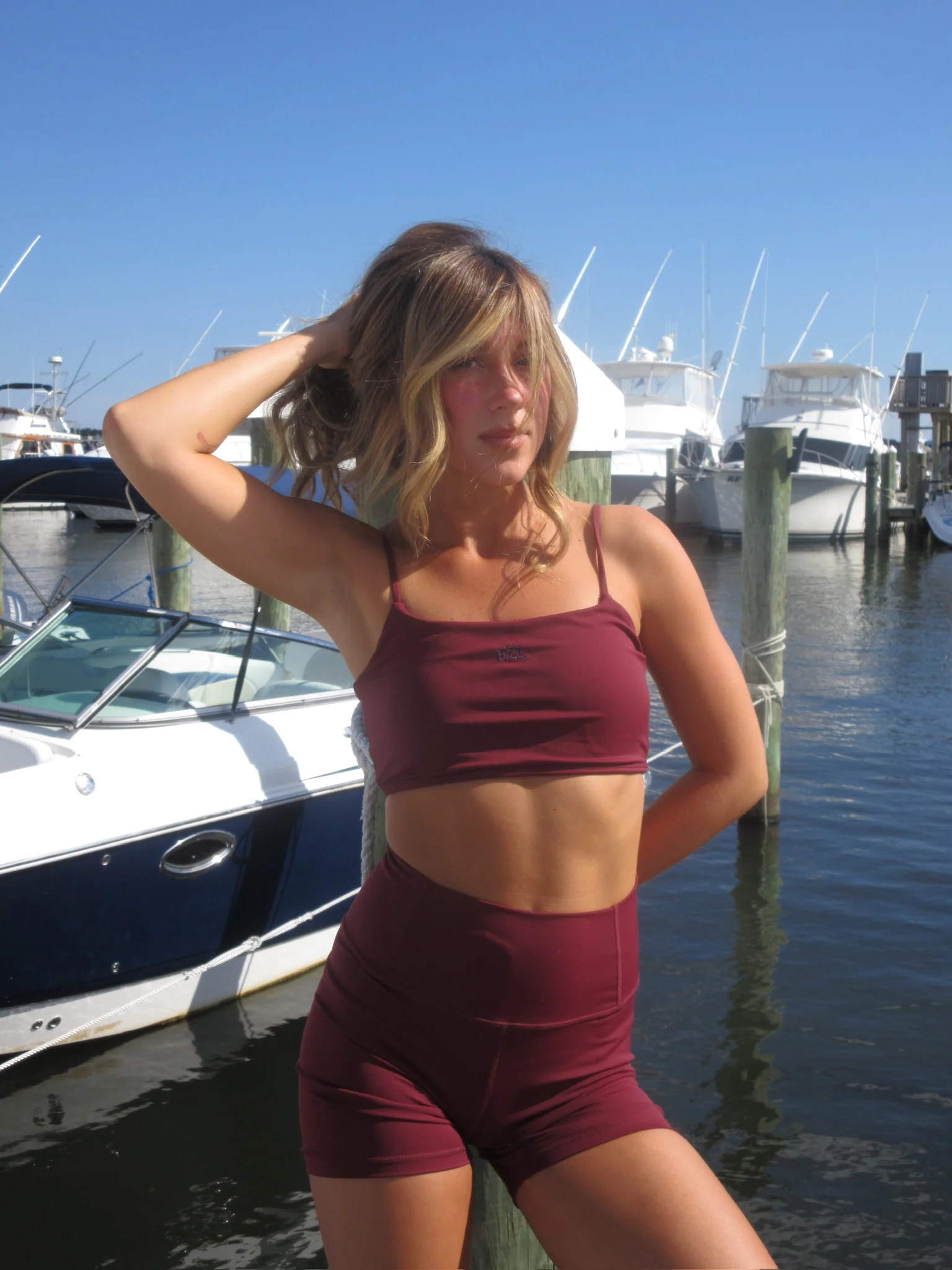 The HZL Tyler Short // Maroon - Image 3