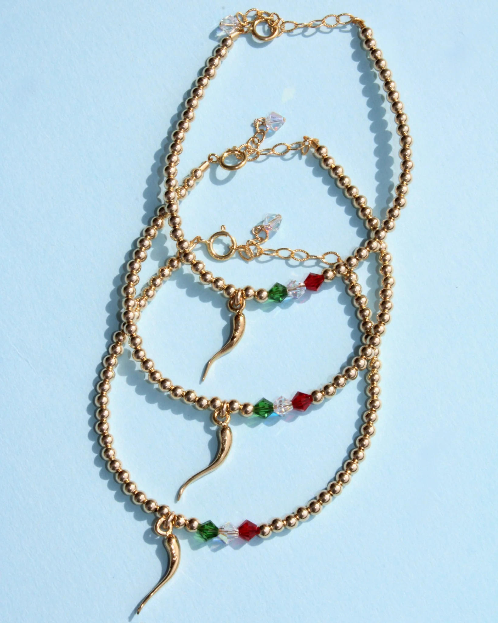 The Italian Horn & Flag Bracelet - Image 2