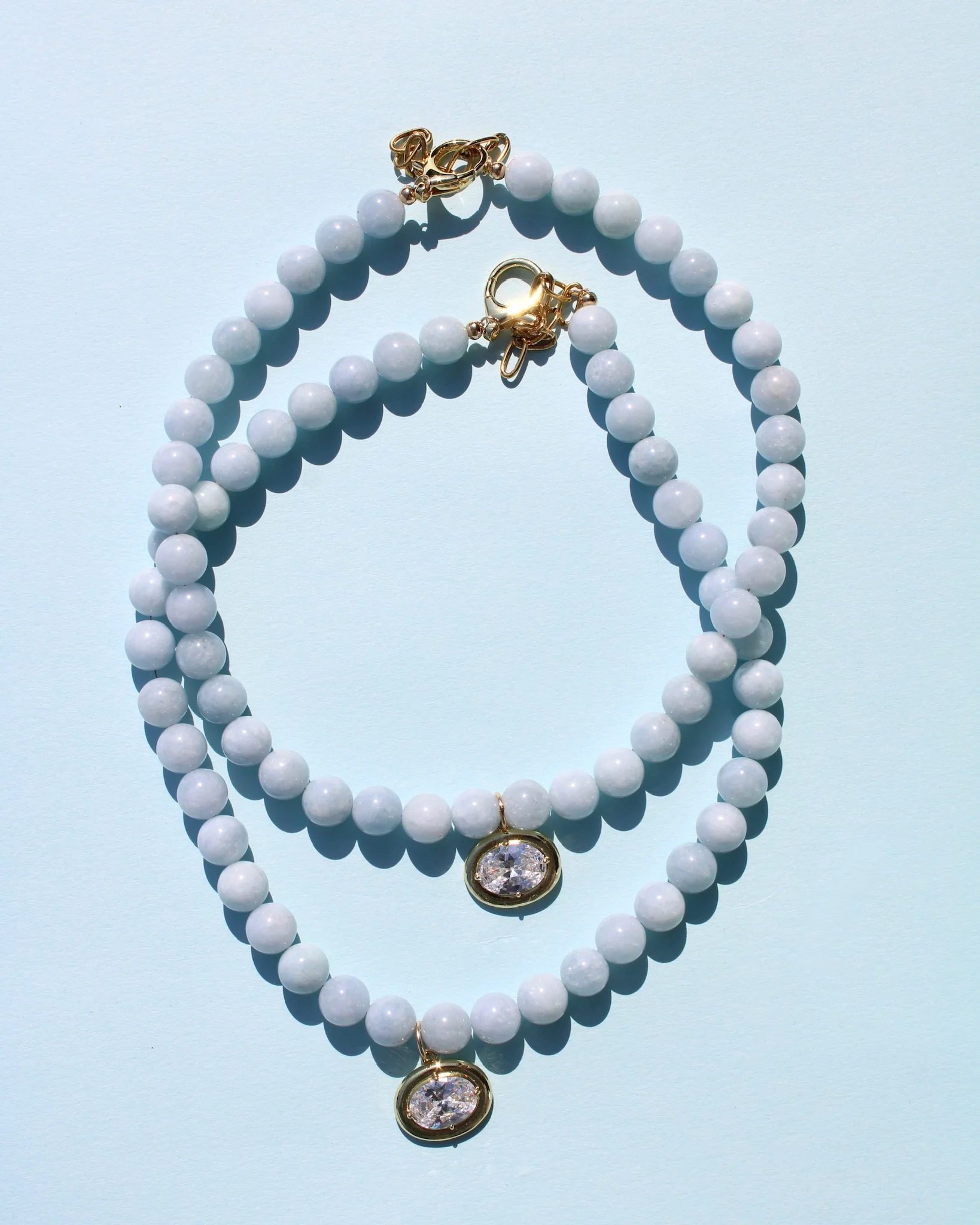 The Naples Necklace // Light Blue - Image 2