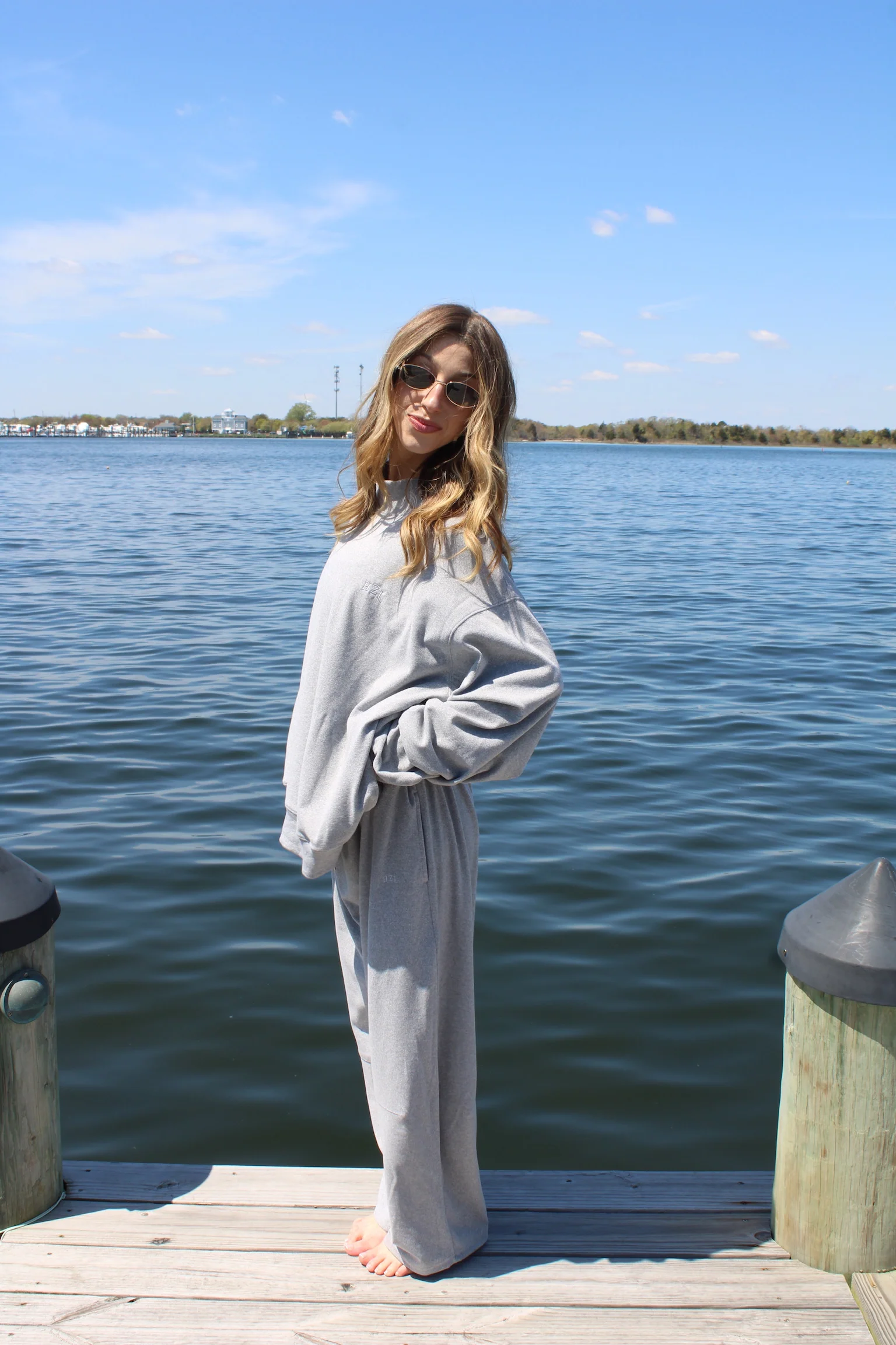The Sunday Brunch Barrel Pants // Seagull - Image 2